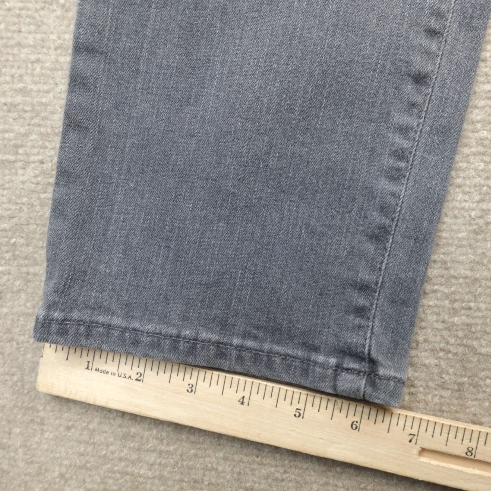Vintage AG Adriano Goldschmied Jeans 36 Regular Inseam 35 Gray Blue The Dylan Straight Jeans Mens Size US 36 / EU 52 - 4 Thumbnail