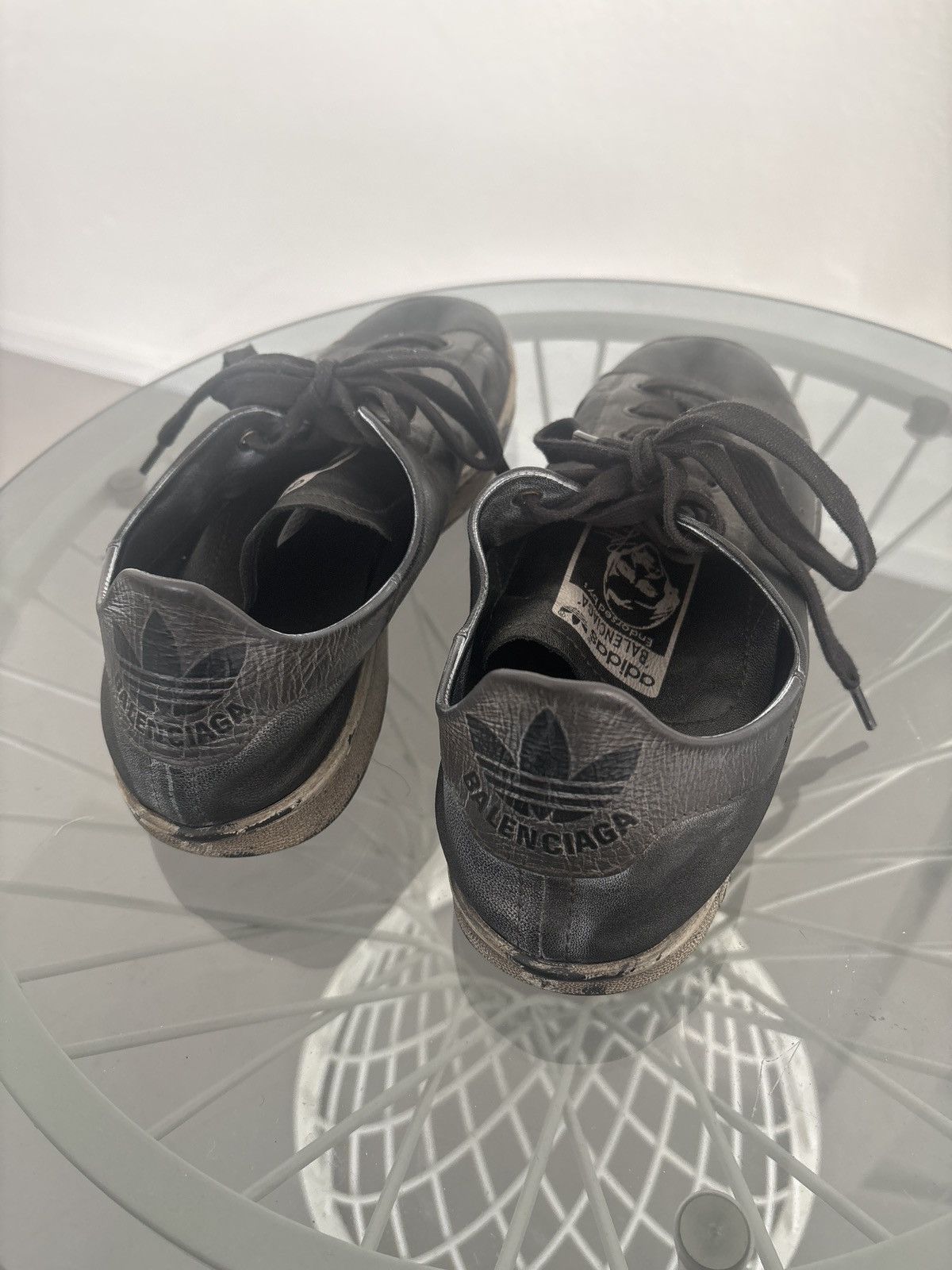 Balenciaga Balenciaga x adidas Worn Out Stan Smith Size US 9 / EU 42 - 2 Thumbnail