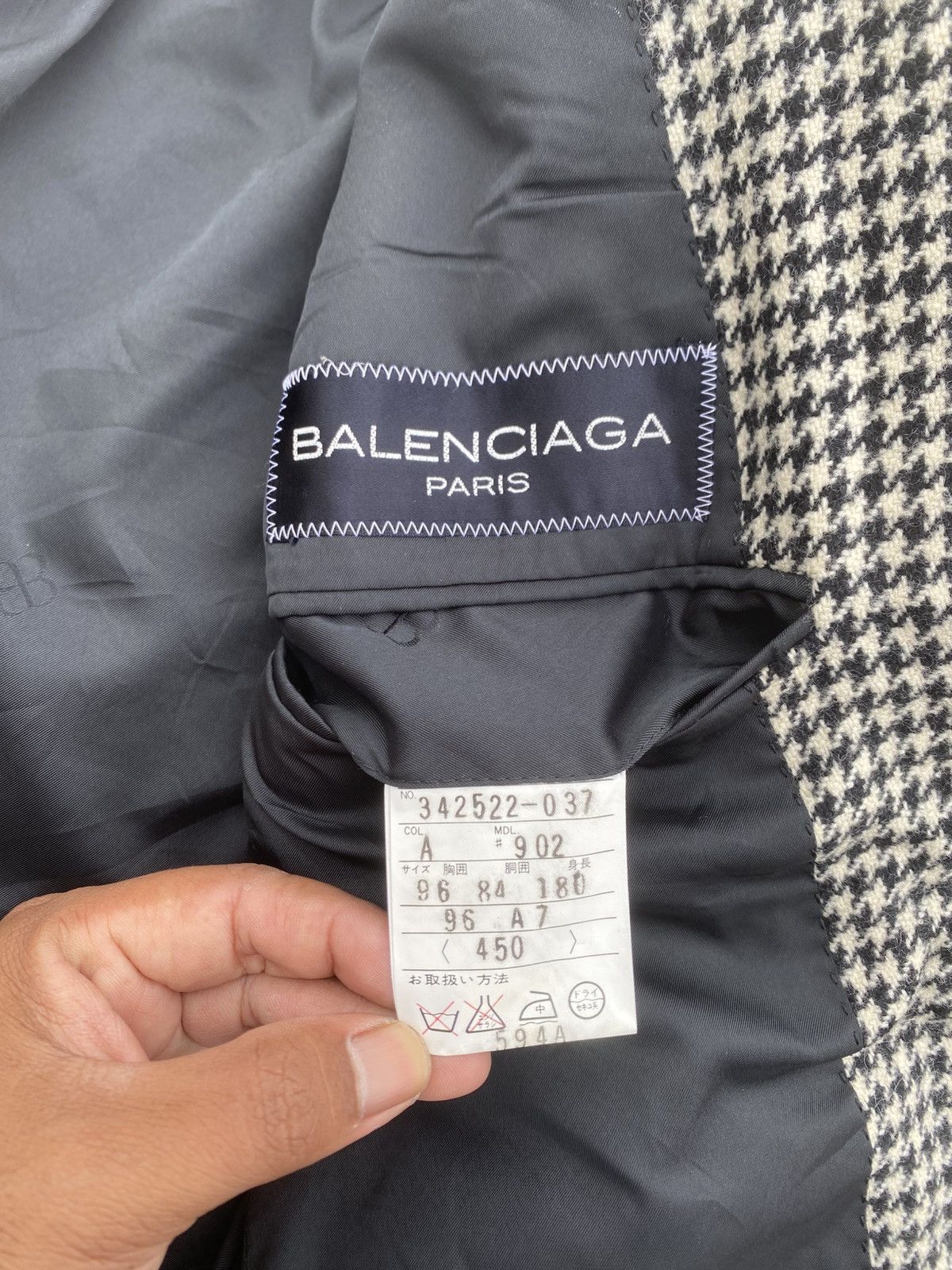 Balenciaga Rare Vintage Balenciaga Blazer Size 34R - 11 Thumbnail
