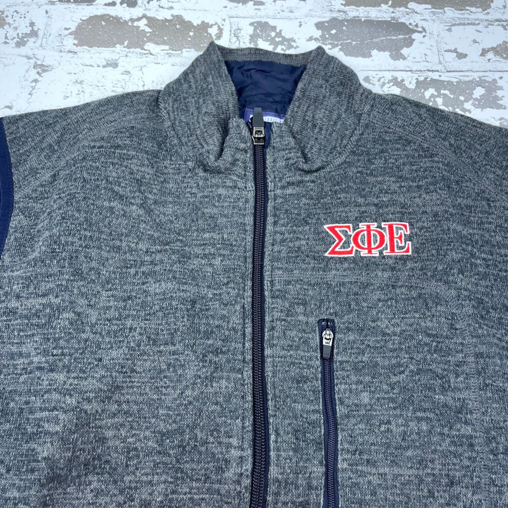 johnnie-O johnnie-O Vest Men Large Gray Heather Pavement West Coast Prep Size US L / EU 52-54 / 3 - 6 Thumbnail
