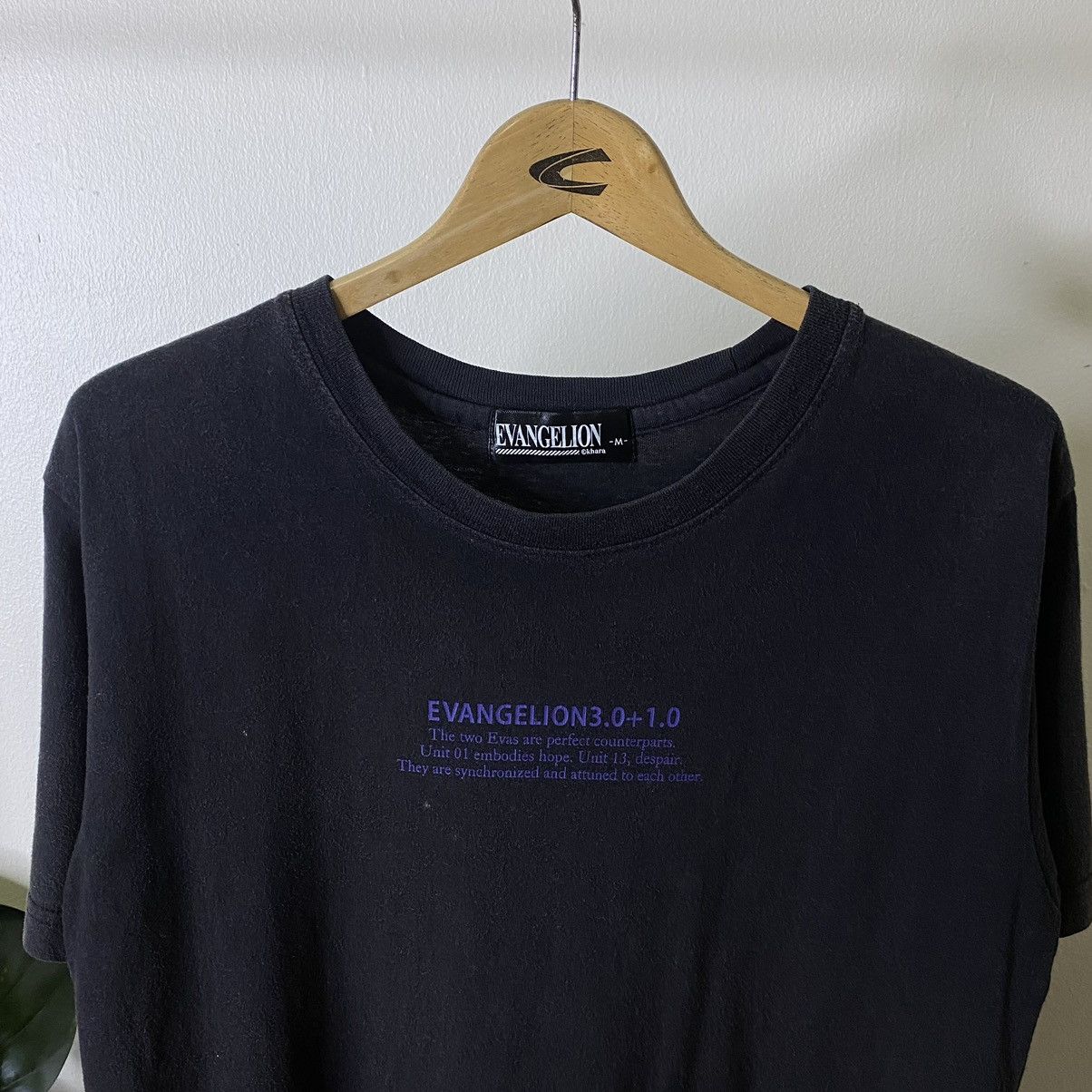 Anime × Vintage Vintage Y2K Neon Genesis Evangelion 3.0 + 1.0 Faded Tee Size US L / EU 52-54 / 3 - 7 Thumbnail