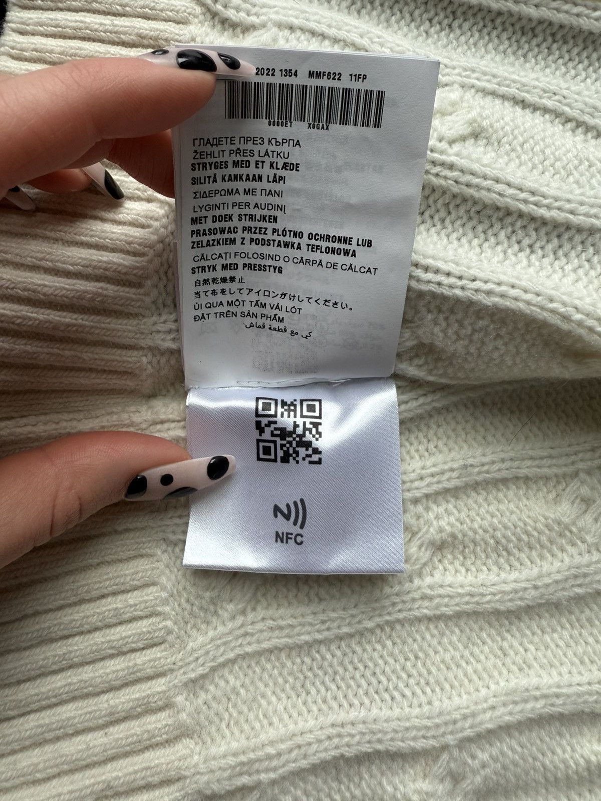 Miu Miu miu miu logo zip up cardigan sweater Size XS / US 0-2 / IT 36-38 - 10 Thumbnail