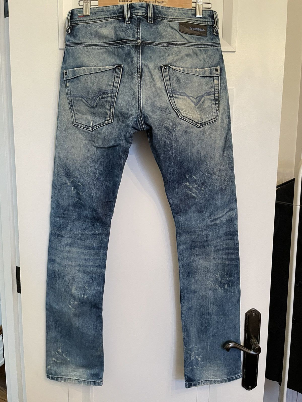 Diesel Diesel Blue Eyecons 2010/2 Edition Jeans Size US 28 / EU 44 - 8 Thumbnail