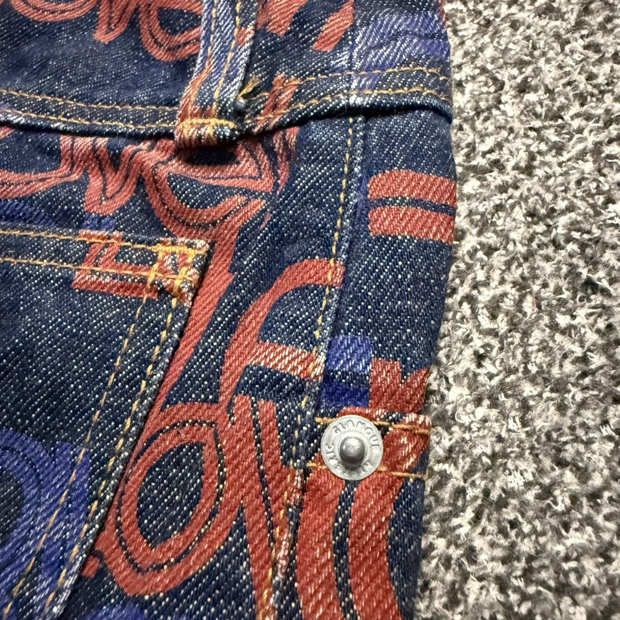 Hysteric Glamour 🔥🇯🇵 Vintage Rare Denim Hysteric Glamour Overprint Skirt Size 28" / US 6 / IT 42 - 7 Thumbnail