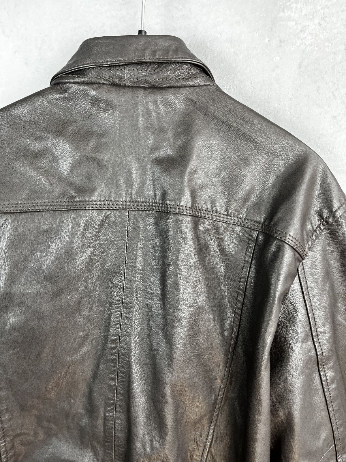 Japanese Brand × Leather × Superdry Superdry leather jacket Size US XL / EU 56 / 4 - 12 Thumbnail