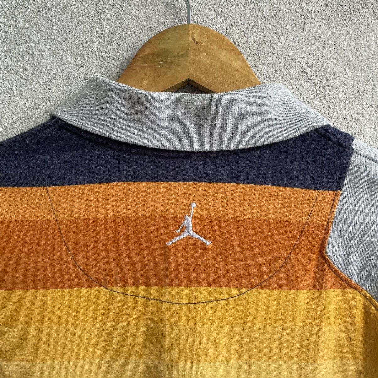 Jordan Brand Vintage Y2K Air Jordan Polo Shirt Size US XL / EU 56 / 4 - 4 Thumbnail