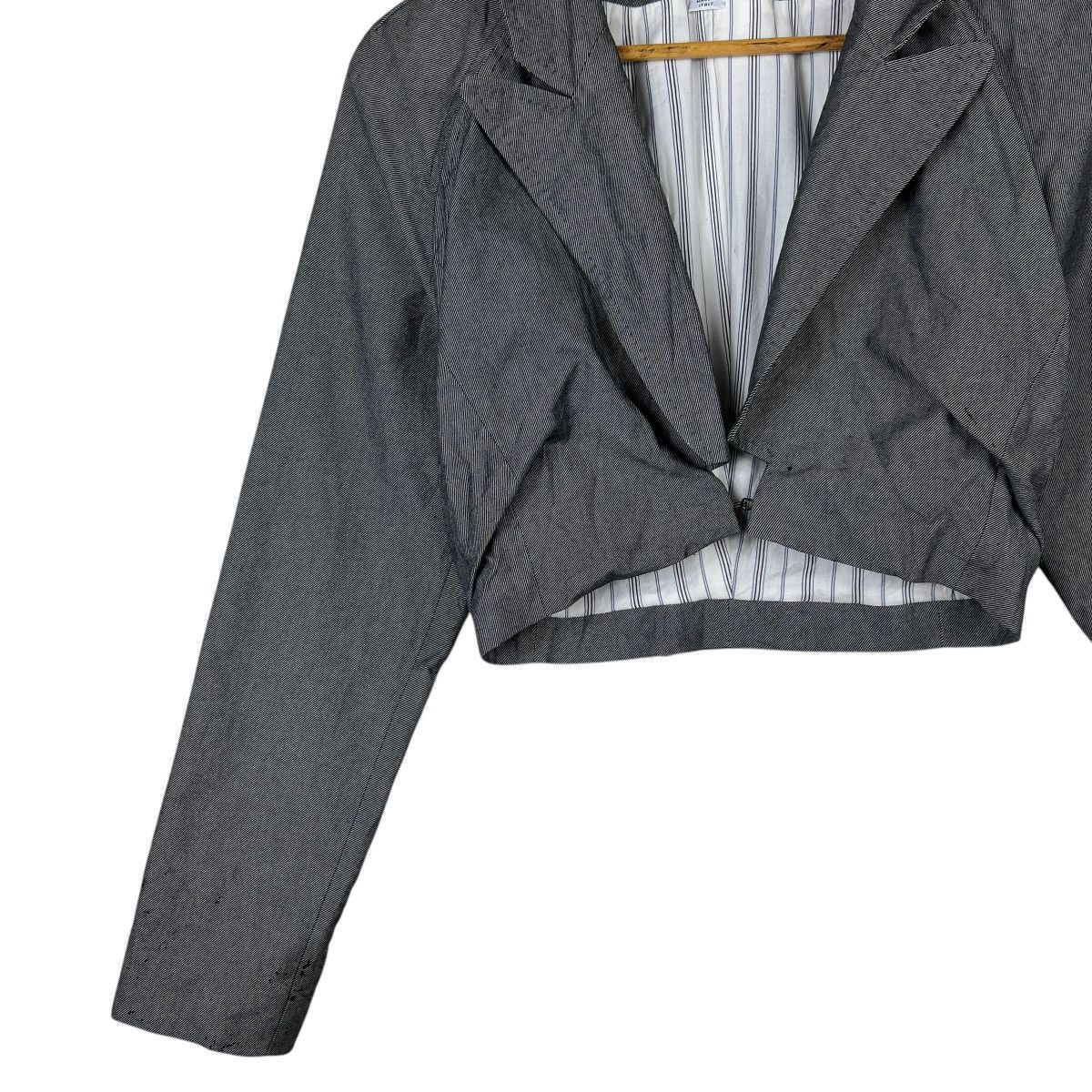 Hussein Chalayan 🔥 HUSSEIN CHALAYAN CROPPED HOODIES JACKET Size XS / US 0-2 / IT 36-38 - 6 Thumbnail