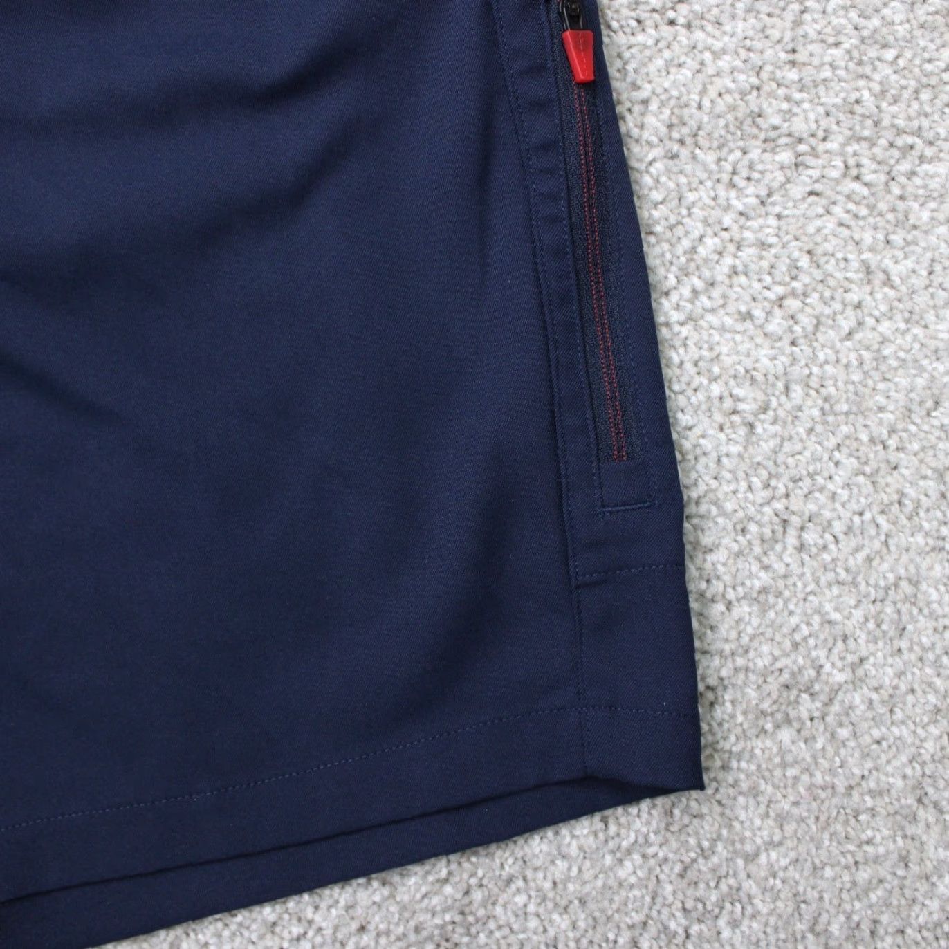 Puma Puma Shorts Mens 36 Blue Polyester Flat Front Bermuda Cargo Athletic Check Pocket Stretch Modern Size US 36 / EU 52 - 3 Thumbnail
