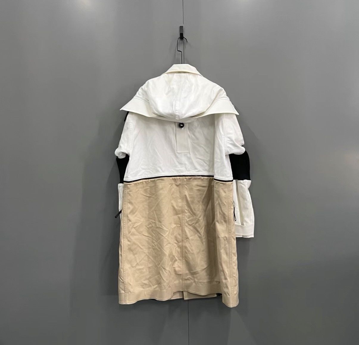 Burberry Burberry Color-block Logo Coat J41 Size US M / EU 48-50 / 2 - 2 Thumbnail