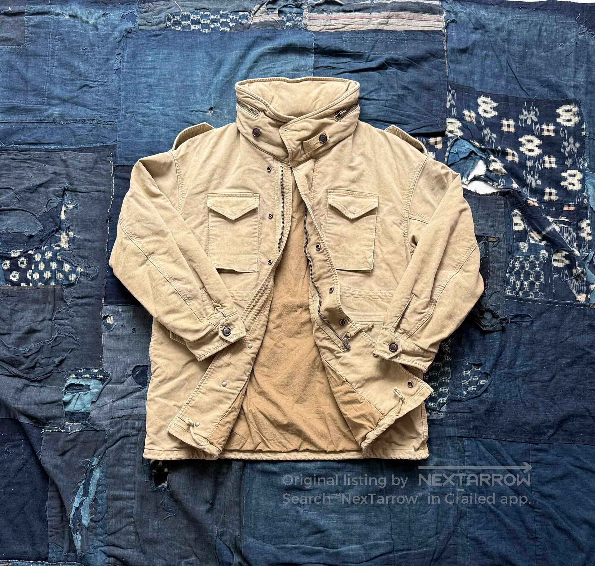 Visvim Vintage Beige Corduroy Jacket. Size US S / EU 44-46 / 1 - 2 Thumbnail