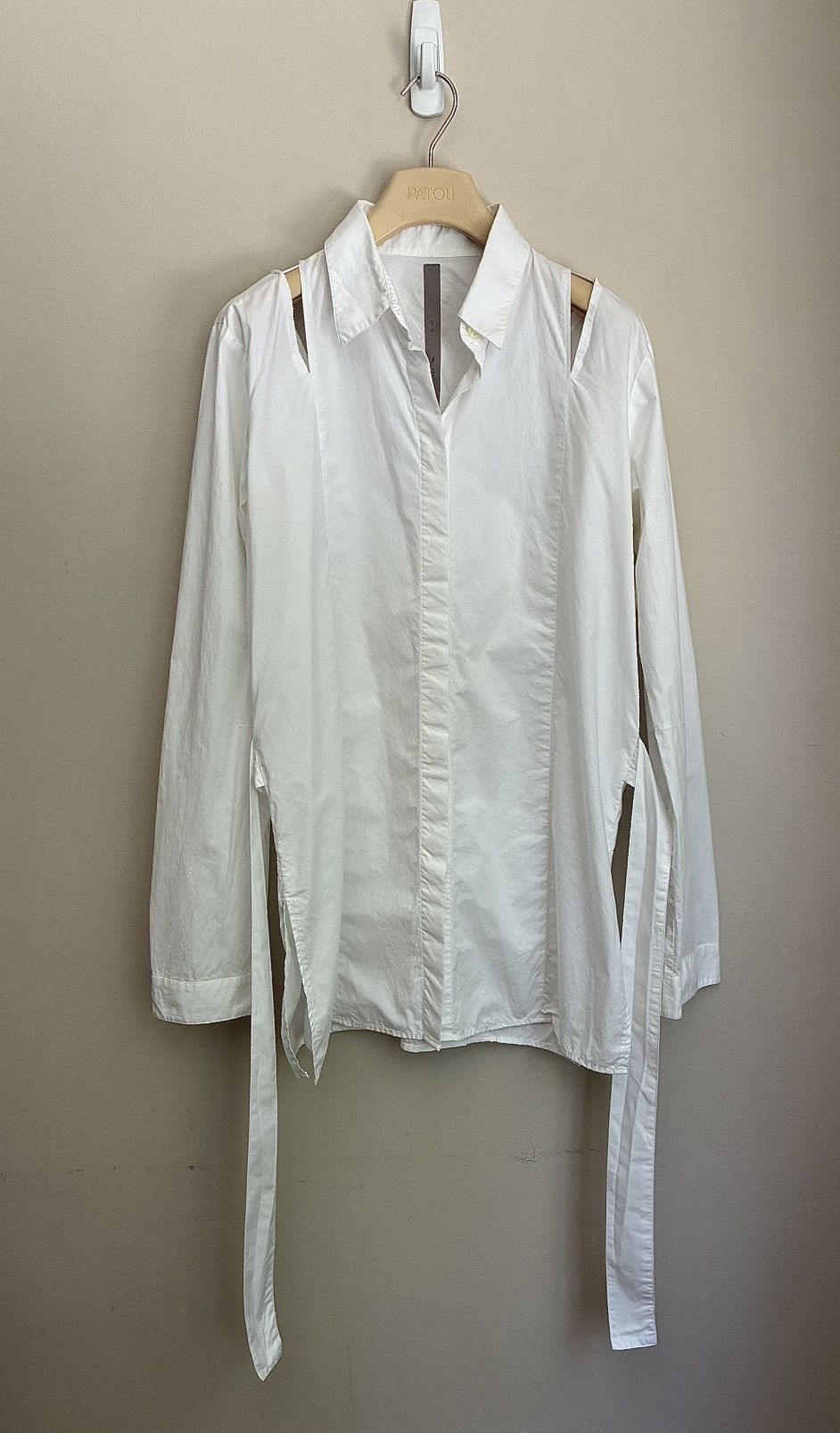 Damir Doma Silent Damir Doma Bondage Strap Cold Shoulder Shirt Size US L / EU 52-54 / 3 - 25 Thumbnail