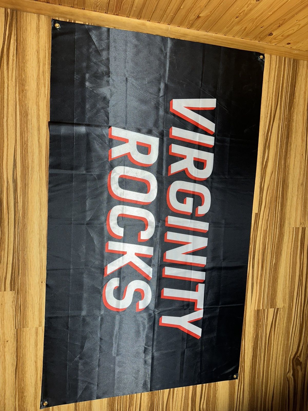 Other Black and Red 'Virginity Rocks' 34/36 Flag Size ONE SIZE - 2 Thumbnail