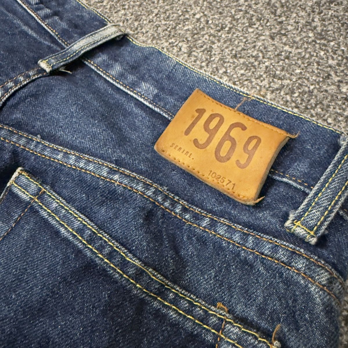 Denim & Co. 90s Gap S102571 Blue Denim Pants Made in Italy W31 L34 Size US 31 - 9 Thumbnail