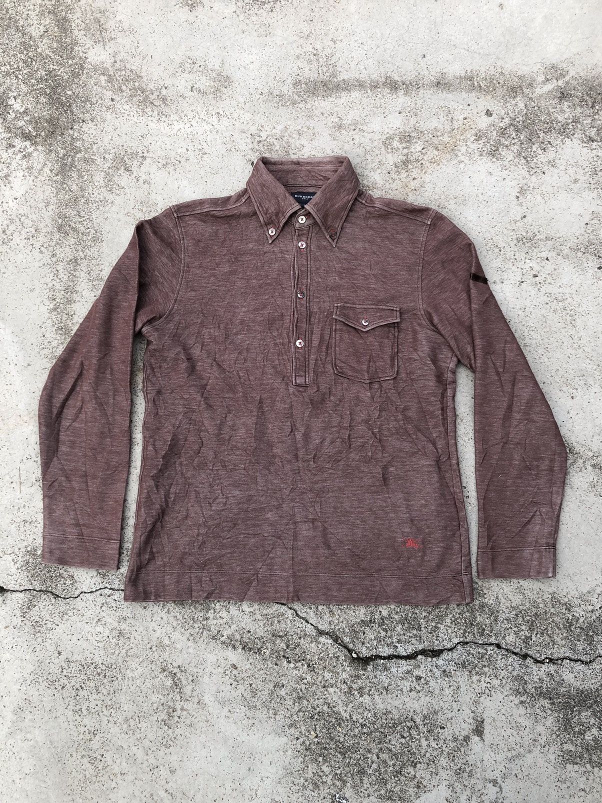 Burberry BURBERRY GOLF LONG SLEEVE POLO T Size US M / EU 48-50 / 2 - 1 Thumbnail