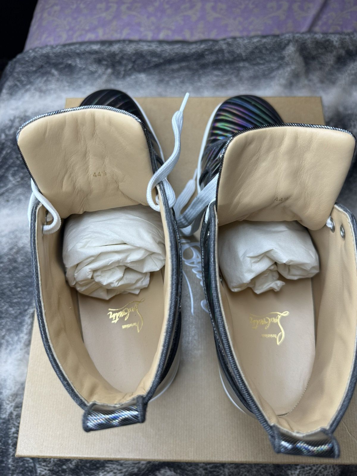 Christian Louboutin Christian Louboutin Flat Calf Electro Multi Size US 11.5 / EU 44-45 - 7 Thumbnail