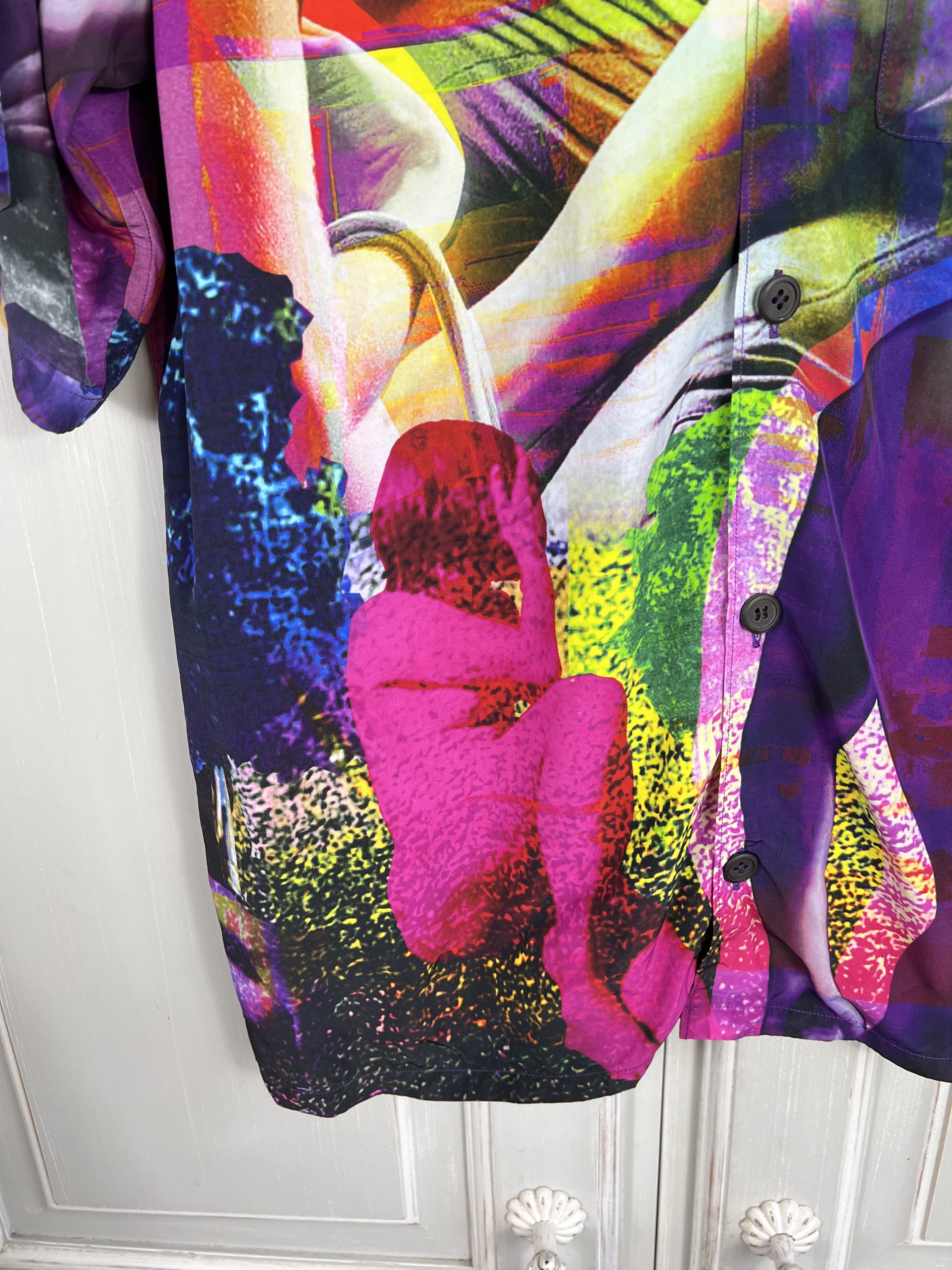 Prada PRADA PSYCHEDELIC BUTTON UP SHIRT Size US L / EU 52-54 / 3 - 2 Thumbnail