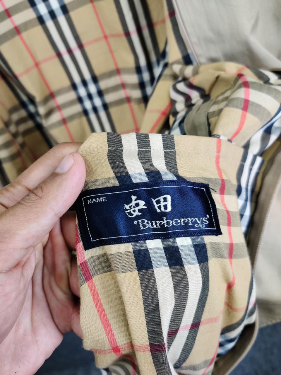 Burberry Vintage Burberrys Nova Check Trench Coat Size US L / EU 52-54 / 3 - 9 Thumbnail