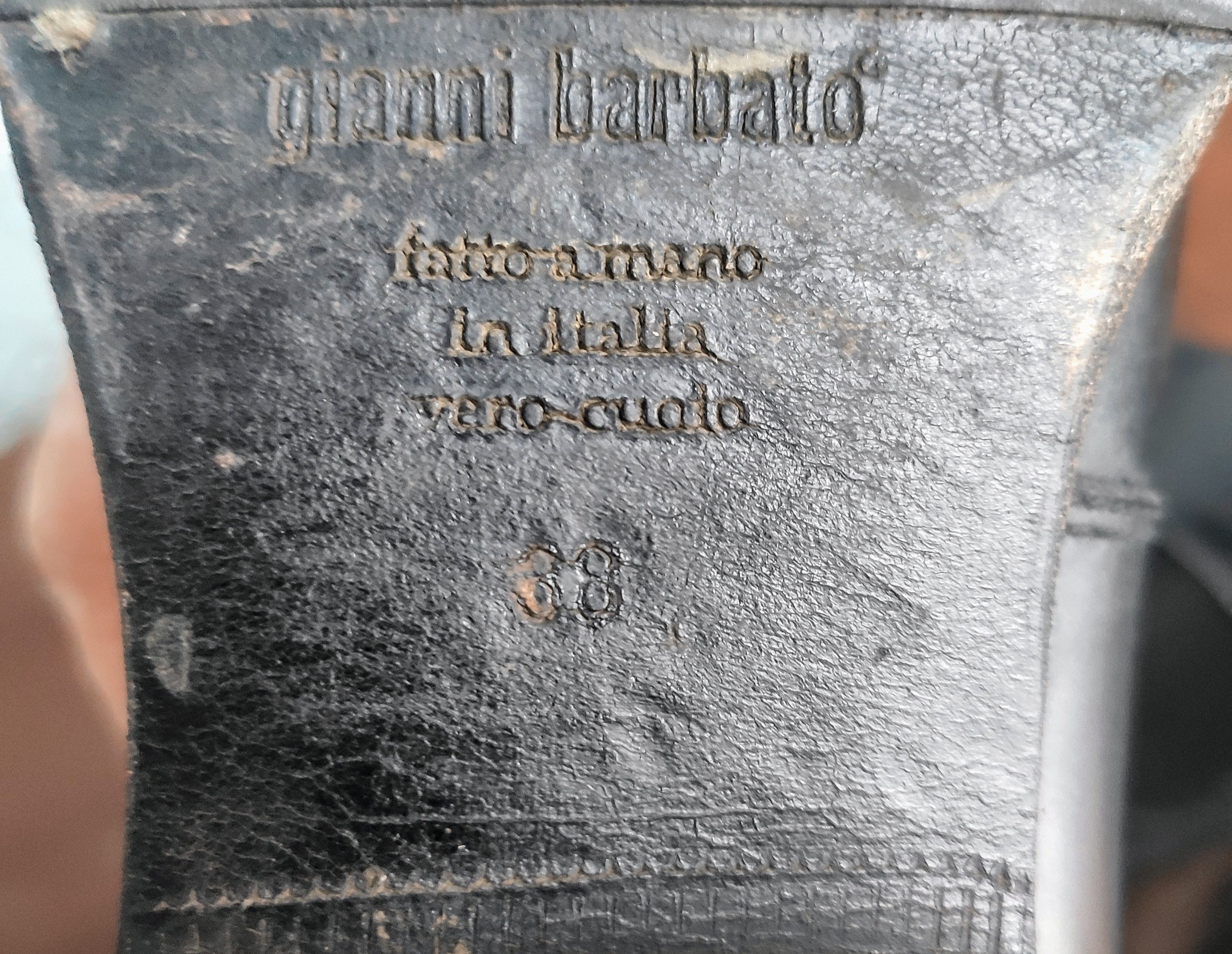 Gianni Barbato Boots.Like Ann Demeulemeester or GUIDI Size US 7.5 / IT 37.5 - 6 Thumbnail
