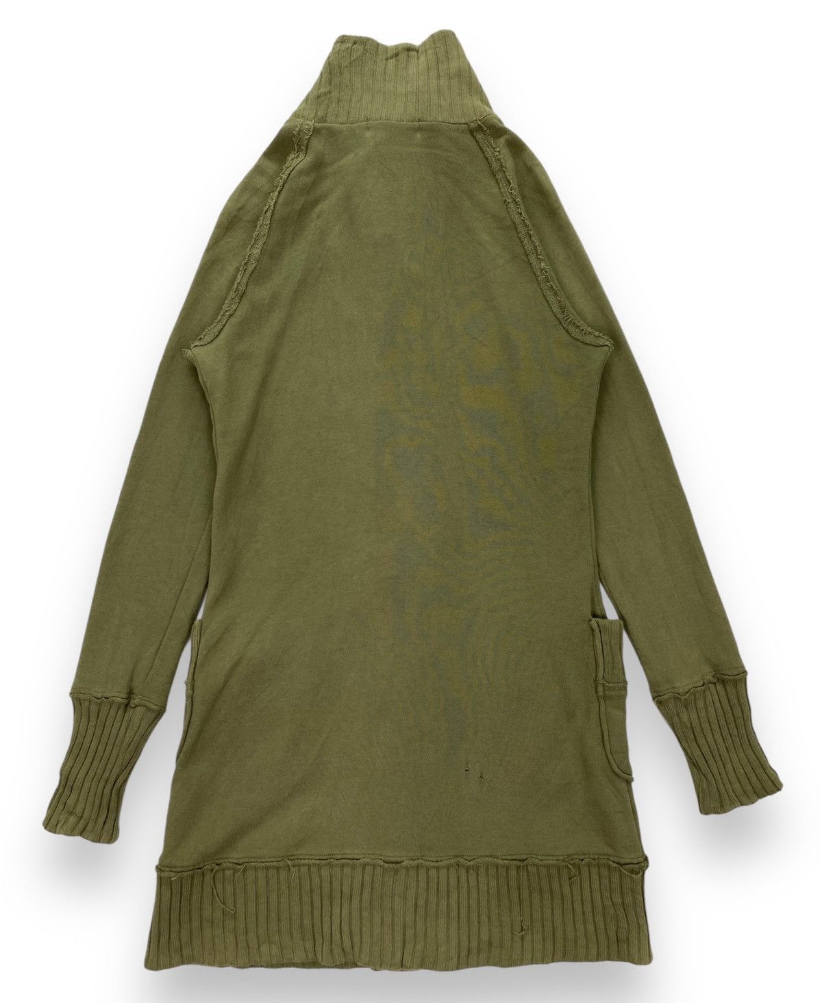 Japanese Brand L3 Distressed Raw Edge Sweater Size XS / US 0-2 / IT 36-38 - 2 Thumbnail