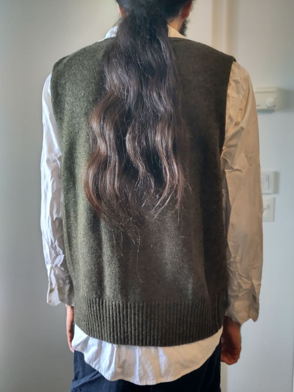 Olive Sweater vest Size US M / EU 48-50 / 2 - 7 Thumbnail