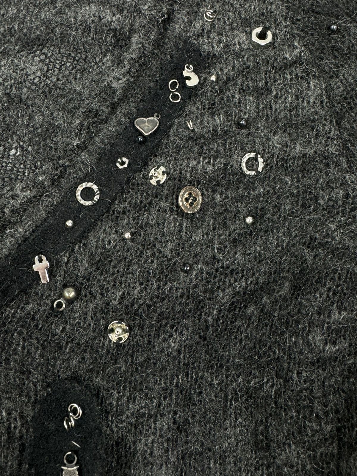 Other Y2K Tricot Chic Knit Cardigan Sweater Made in Italy Size L / US 10 / IT 46 - 6 Thumbnail