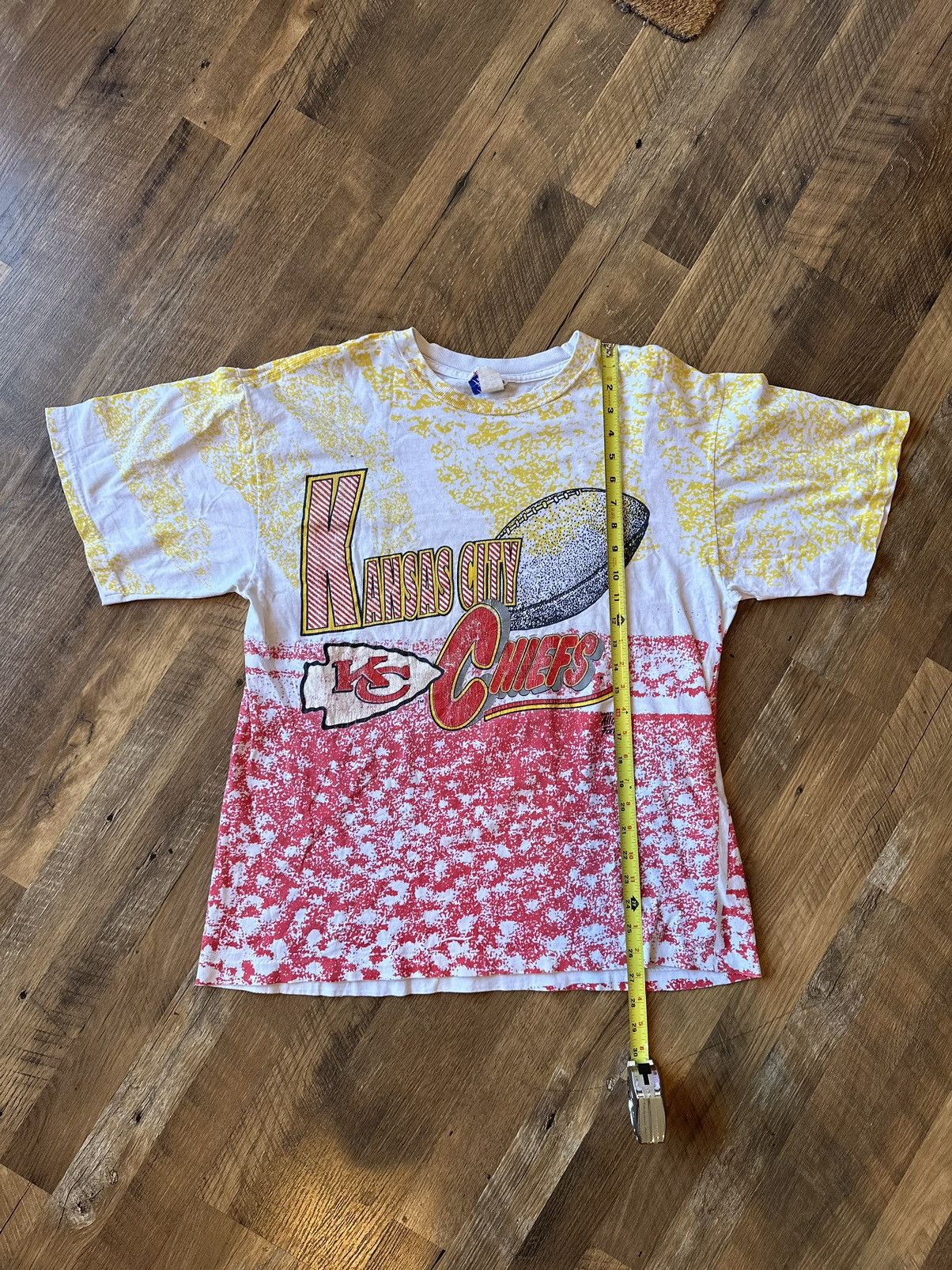 NFL × Vintage 1991 Kansas City Chiefs all over print Size US XL / EU 56 / 4 - 9 Thumbnail