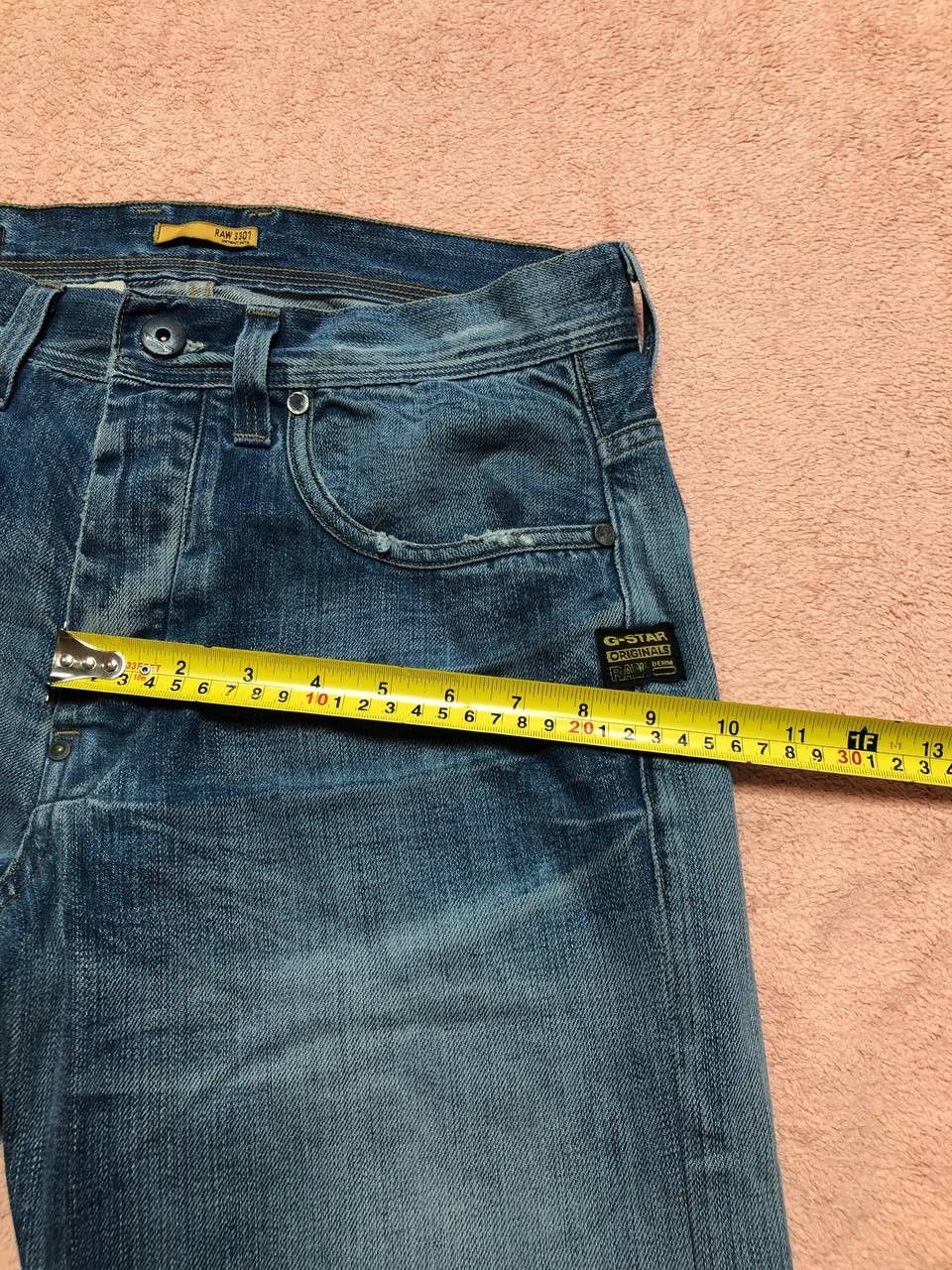 G-Star Vintage G-Star Raw blue jeans crazy Y2K streetwear Size US 30 / EU 46 - 10 Thumbnail