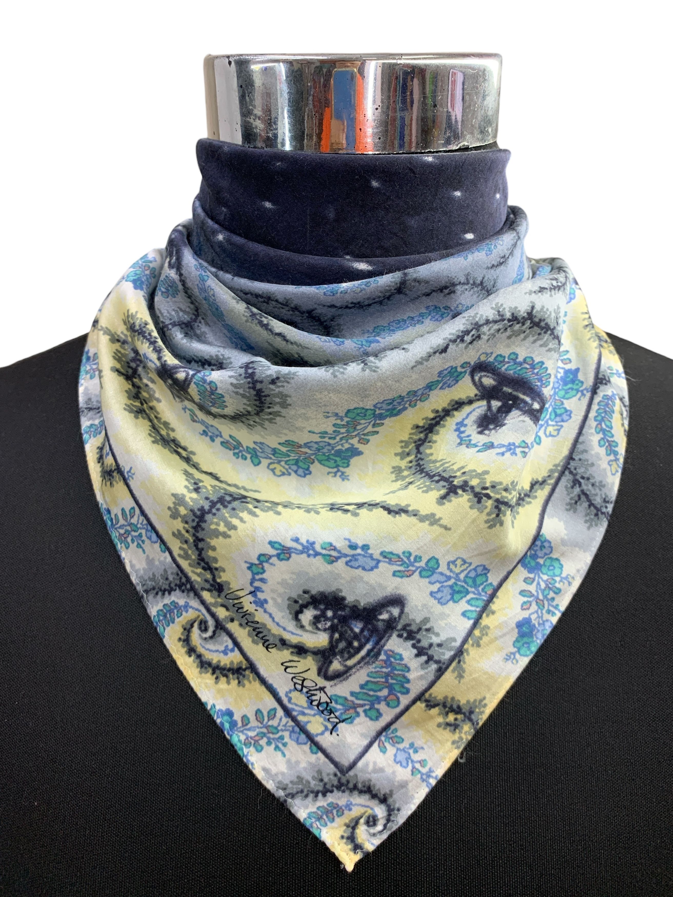 Vintage × Vivienne Westwood Vintage Vivienne Westwood Neckerchief/Handkerchief - SCA2084 Size ONE SIZE - 1 Thumbnail