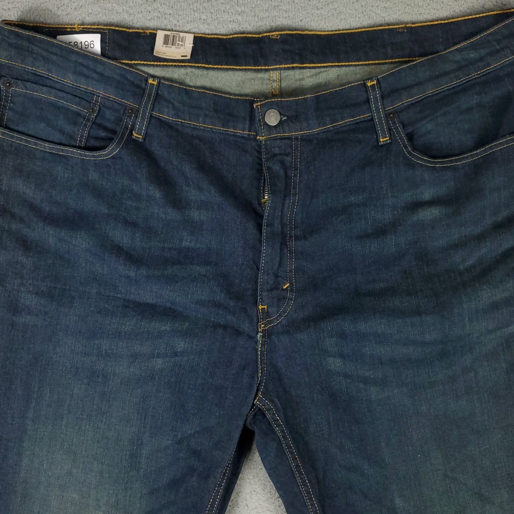 Levi's Levis 541 Athletic Fit Straight Leg Jeans Mens Size 46x29 Blue Cotton Denim Pants Size US 30 / EU 46 - 2 Thumbnail