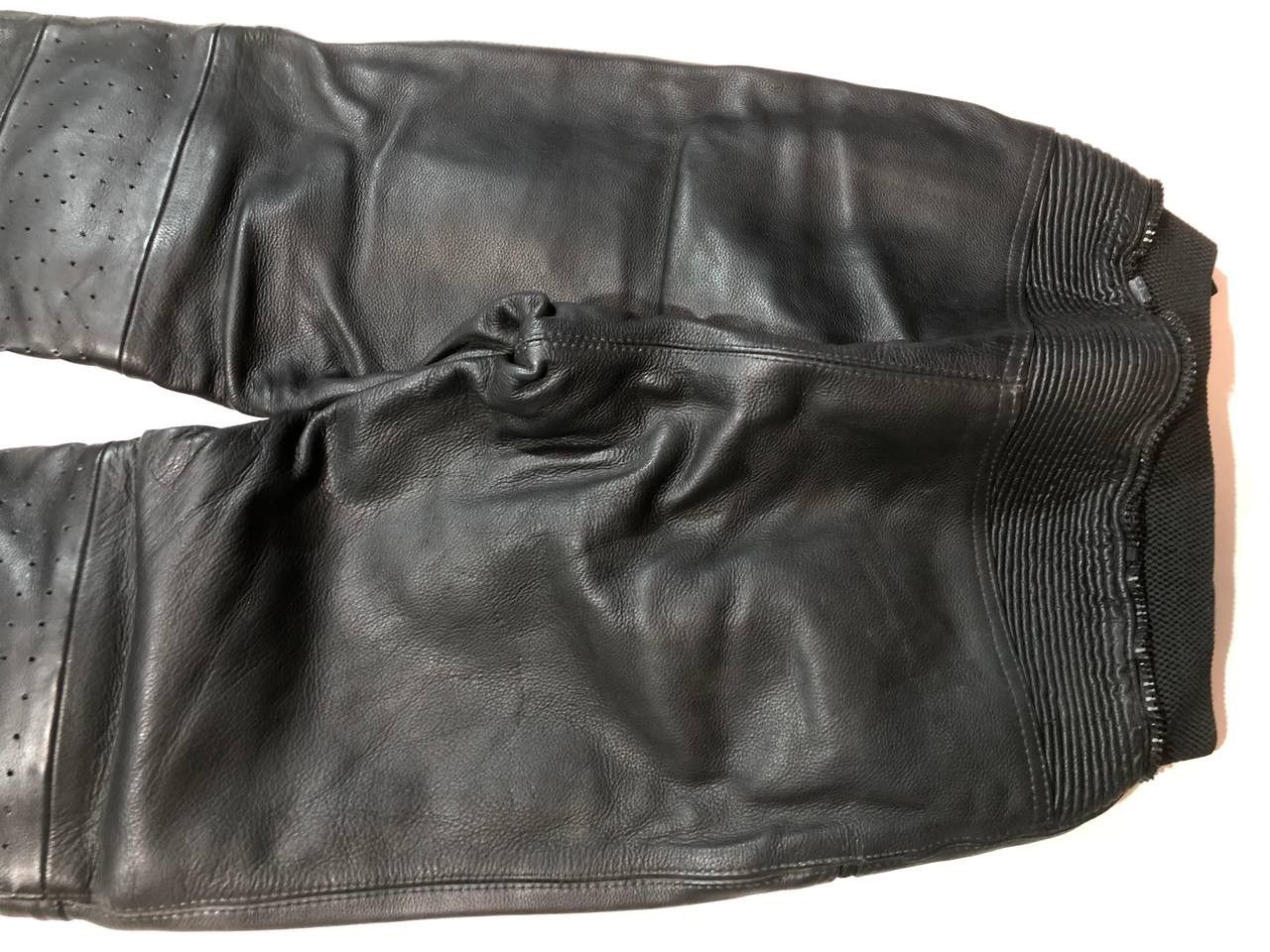 Vintage Cafe-Racer Racing Biker Leather Pants Vintage Size US 30 / EU 46 - 8 Thumbnail