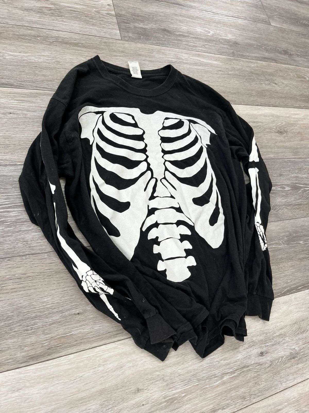 Playboi Carti Playboi Carti Die Lit Tour Ribcage Long Sleeve T-Shirt Size US L / EU 52-54 / 3 - 3 Thumbnail