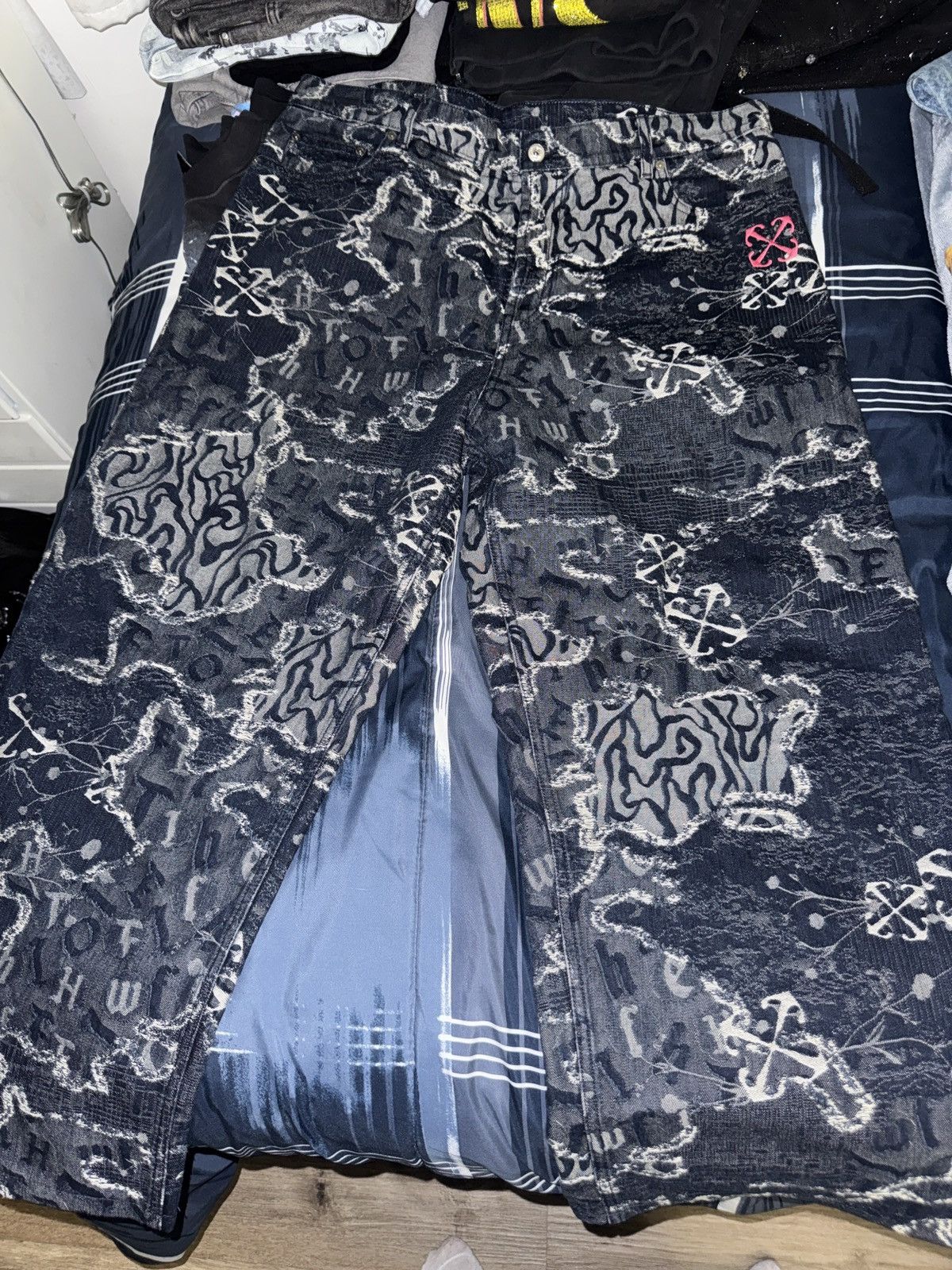 Off-White Off White wide denim Size US 36 / EU 52 - 1 Thumbnail