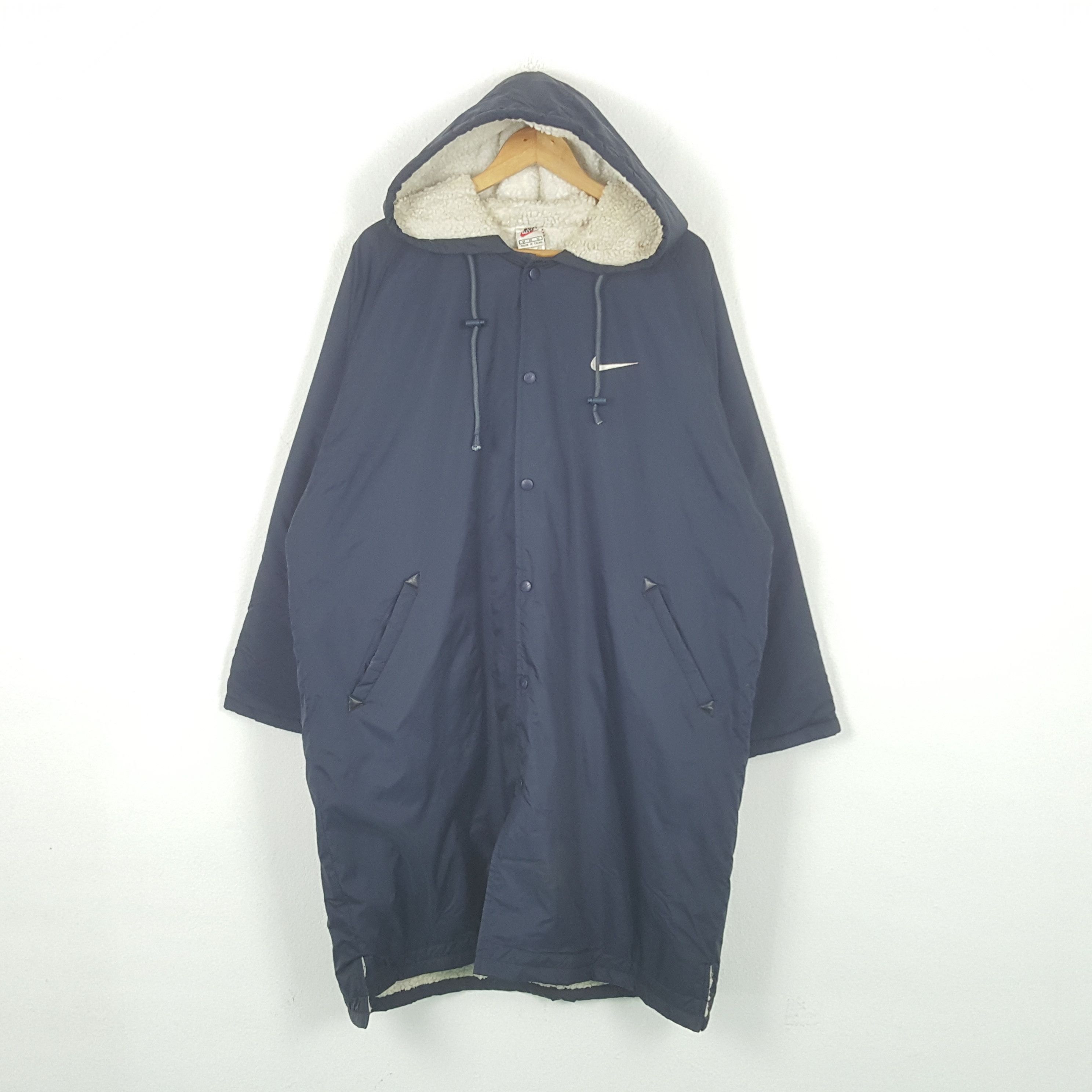 Nike Vintage Nike American Winter Long Jacket RR22 Size US XXL / EU 58 / 5 - 3 Thumbnail