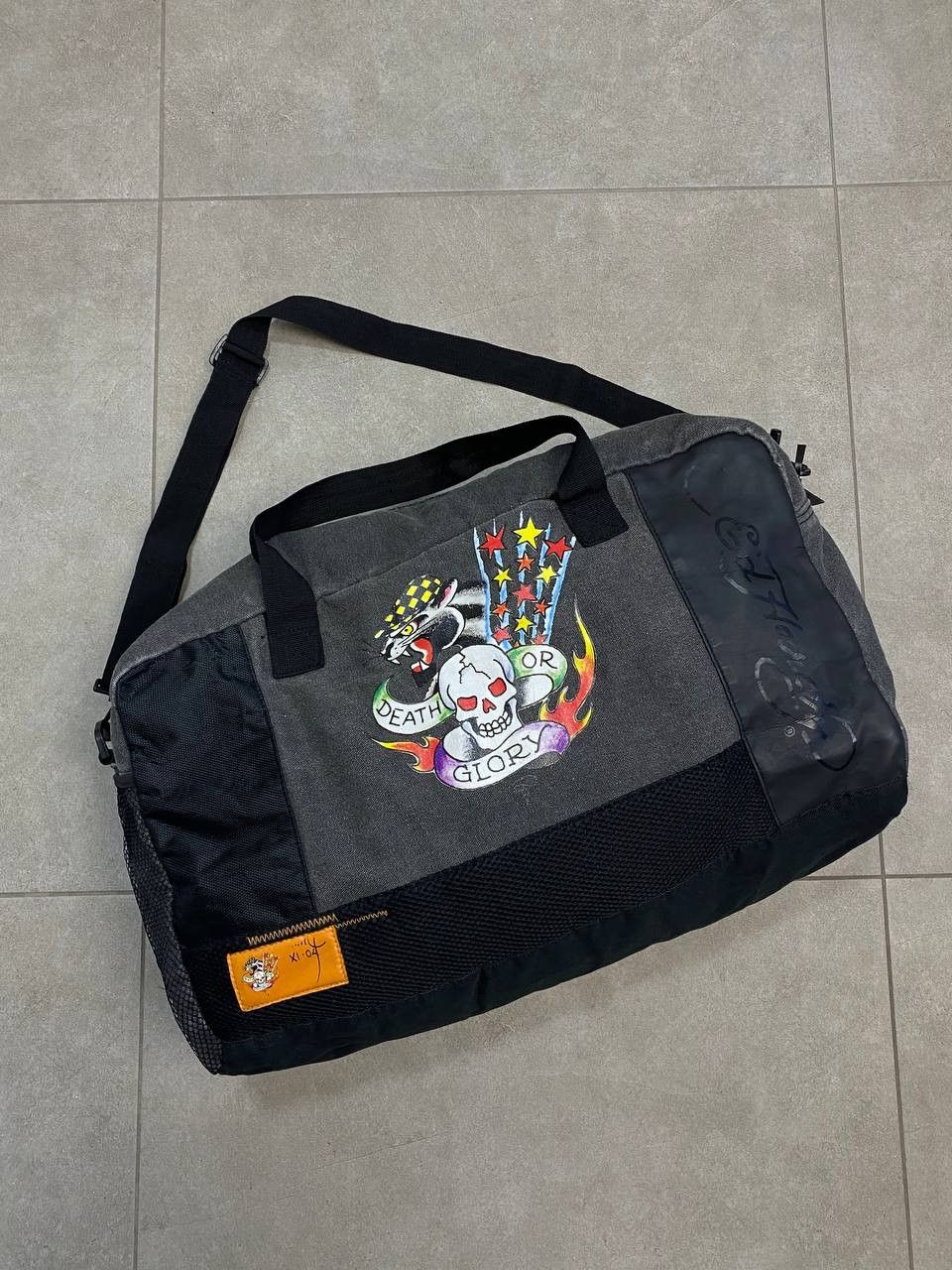 Ed Hardy Vintage Ed Hardy Death or Glory Travel Tattoo Y2K Bag Size ONE SIZE - 1 Thumbnail