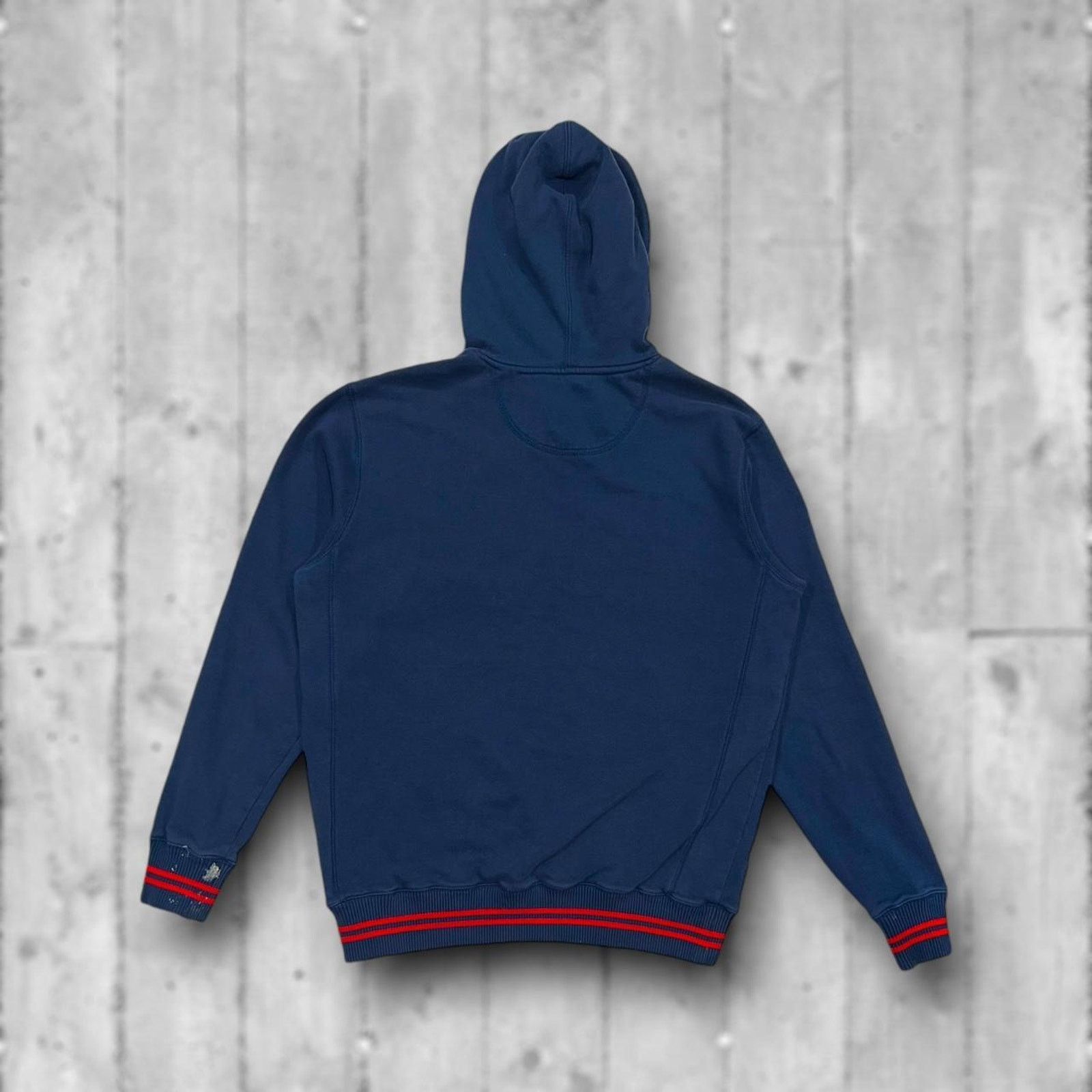 Element Element Skateboards Embroidered Logo Navy Blue & Red Hoodie Size US M / EU 48-50 / 2 - 3 Thumbnail