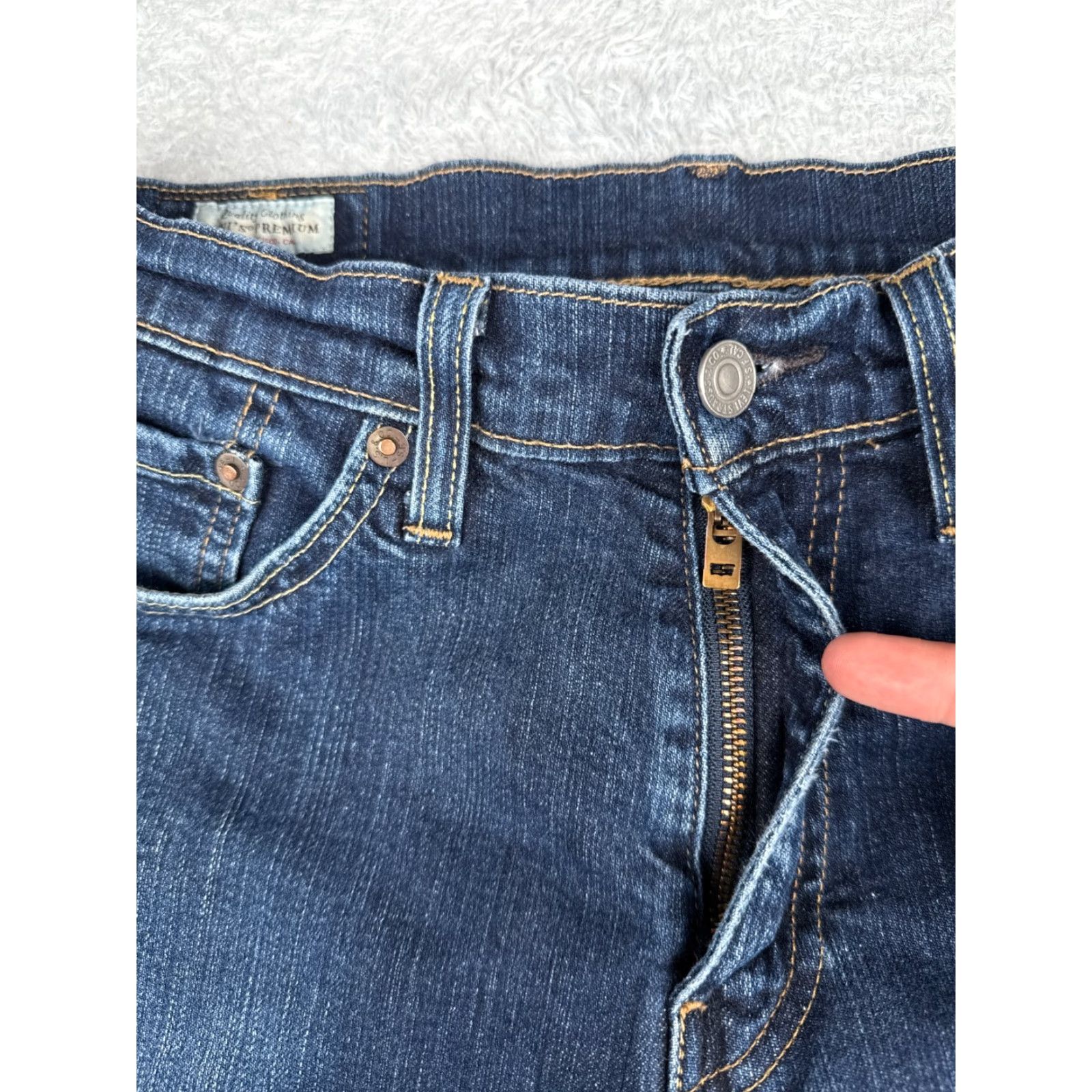 Levi's Levi's 541 Jeans Blue Denim 31x28 Regular Men Cotton Blend Button Fly 5-Pocket Design Vintage No Long Size US 31 - 5 Thumbnail