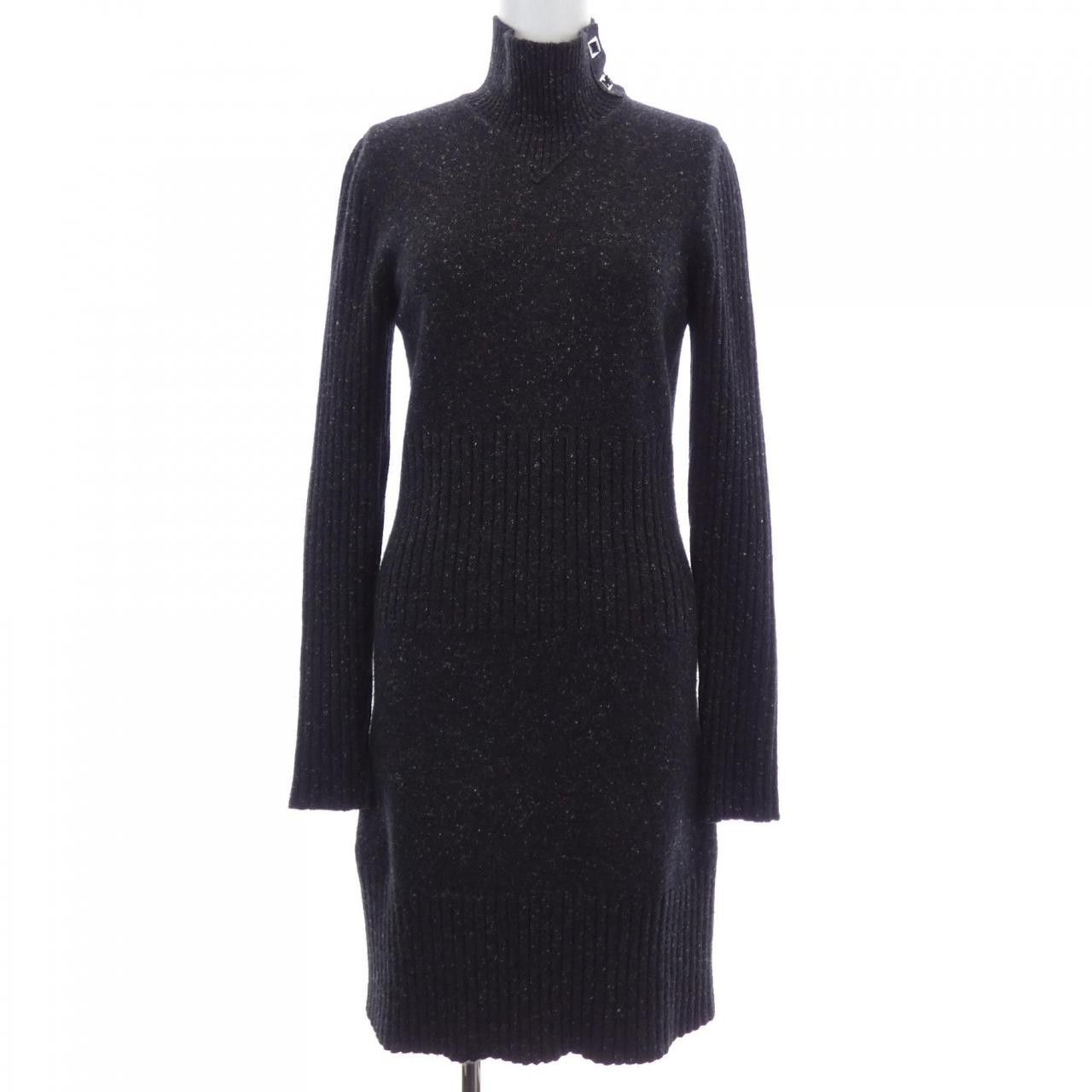 Chanel Chanel Chanel Cashmere Dress Textile Dresses P39182K02775 DUTY FREE for USA Size ONE SIZE - 1 Thumbnail