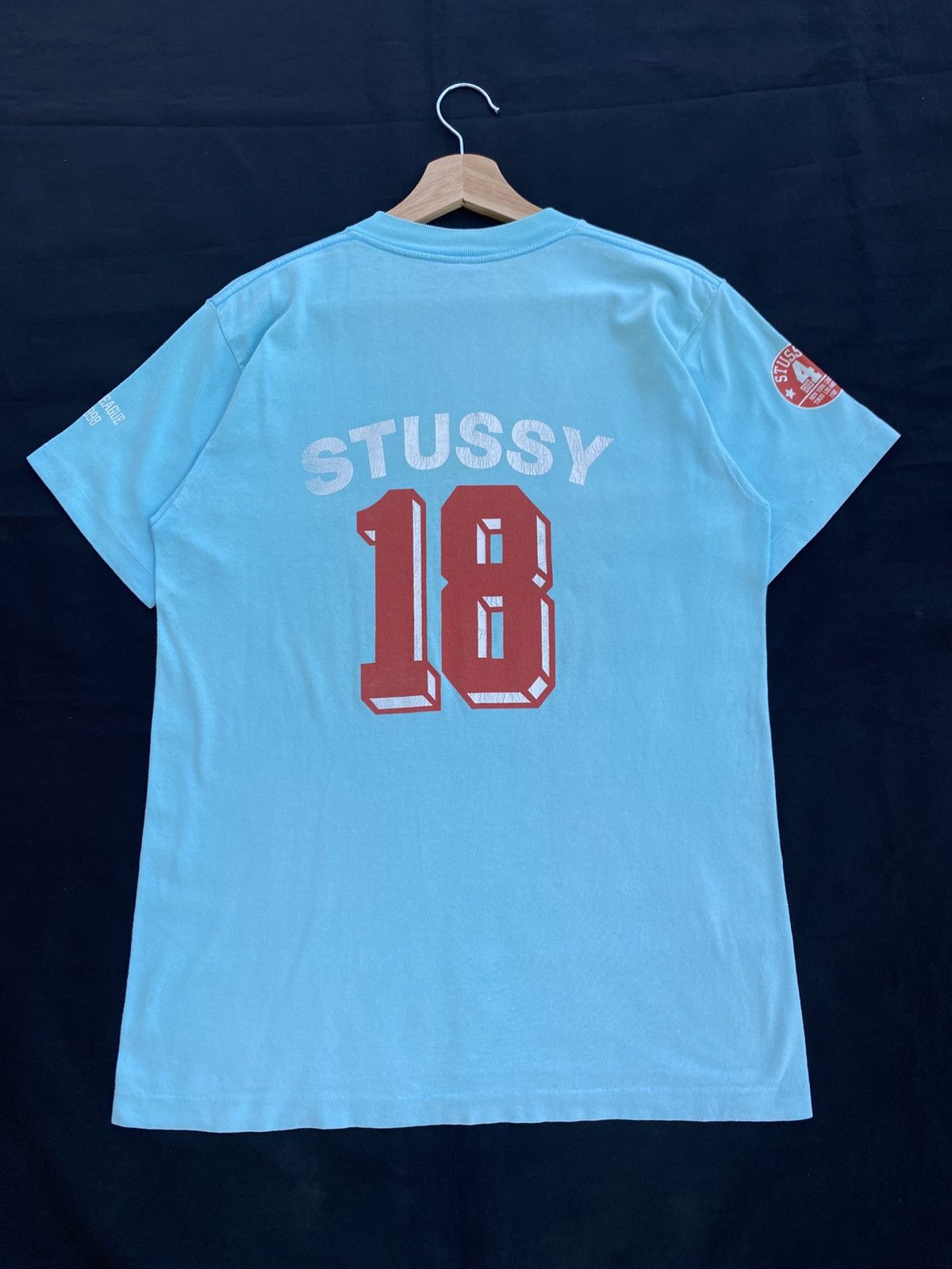Stussy Rare Vintage 90s Stussy 18th Annivesary 1980-1998 Tshirt Size US M / EU 48-50 / 2 - 16 Thumbnail