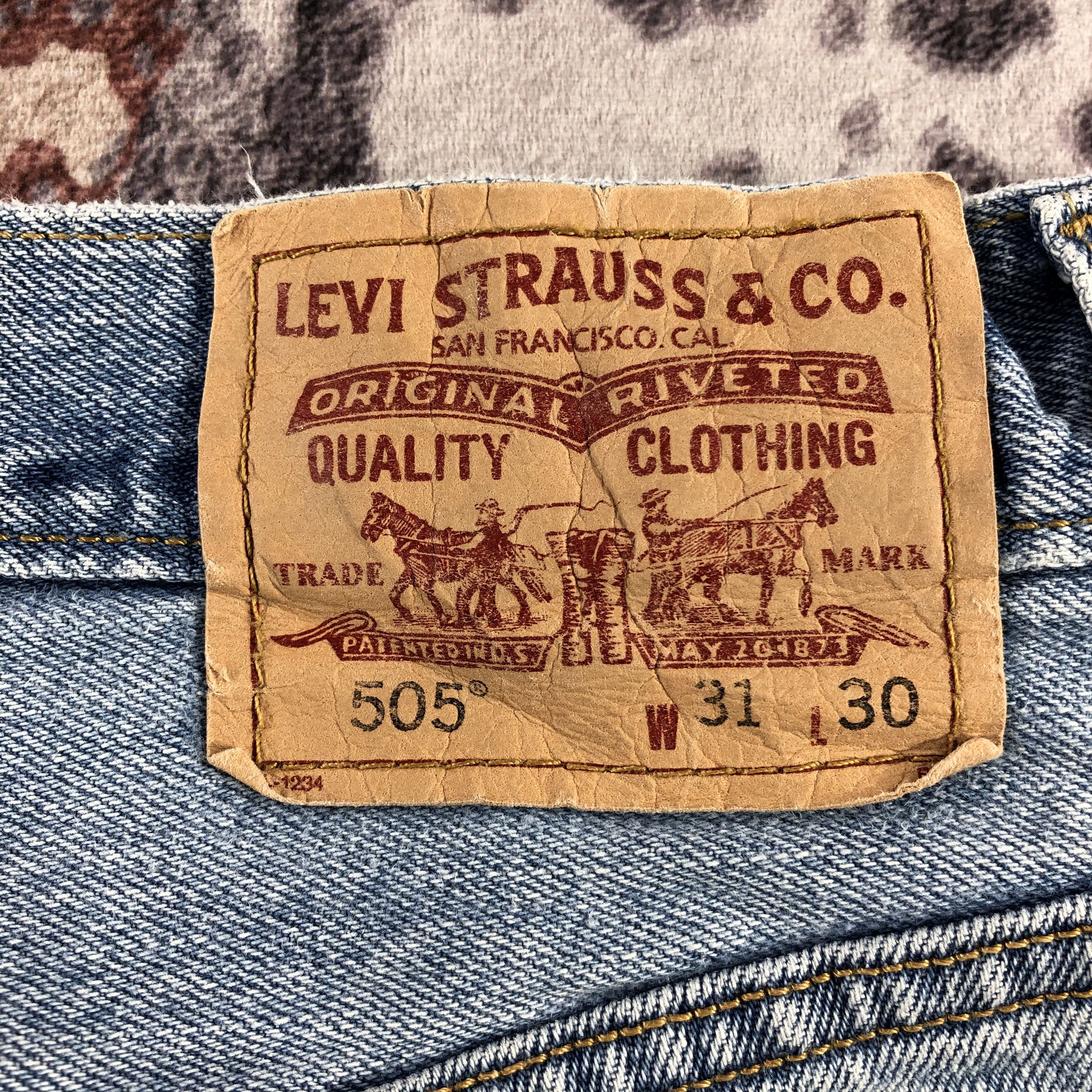 Levi's × Vintage Vintage Light Wash Levis 505 Jeans-JM3106 Size US 30 / EU 46 - 6 Thumbnail