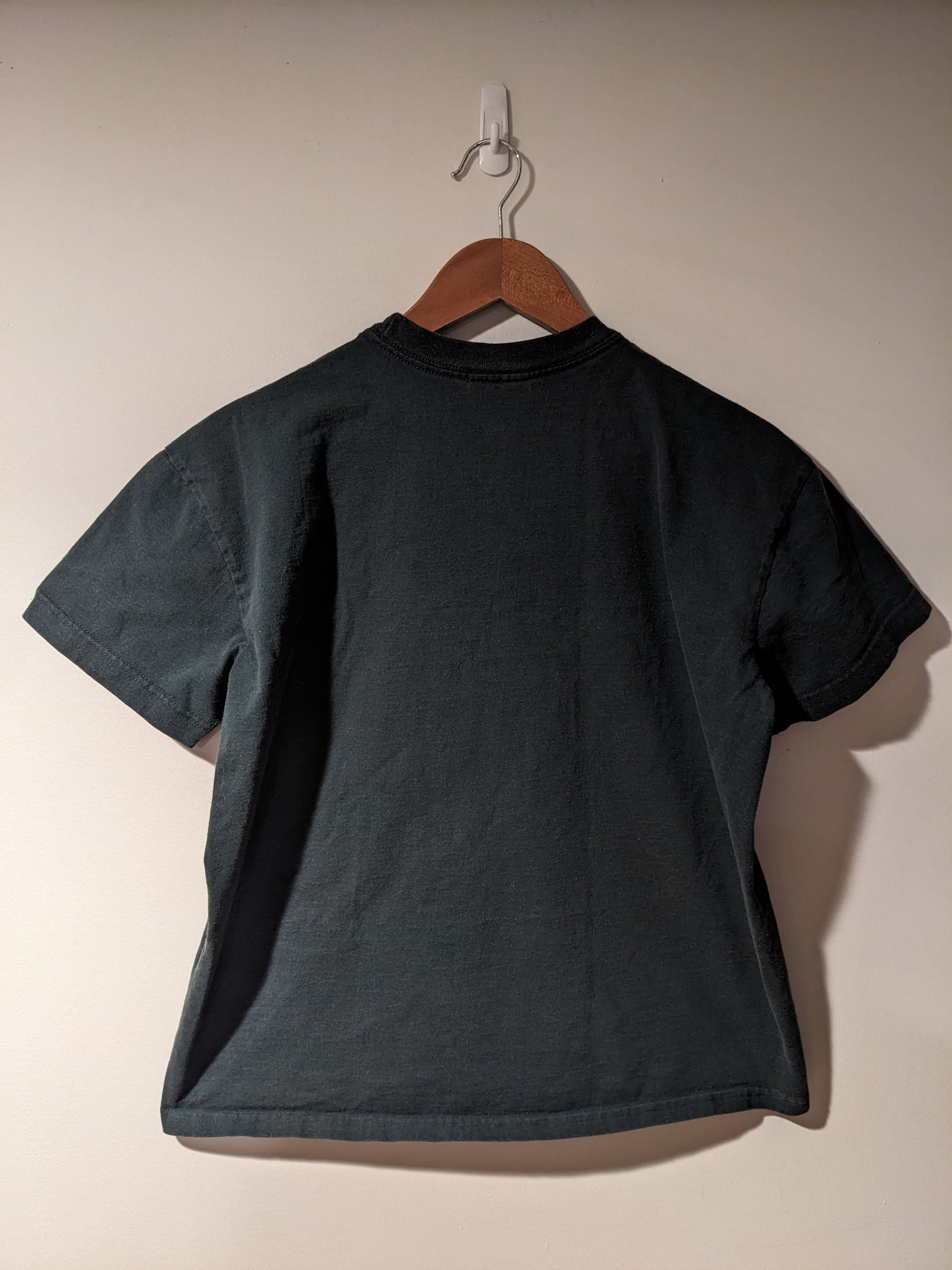 Nike × Vintage Vintage 90s Nike Infinite Woman's Black Large T-Shirt Size L / US 10 / IT 46 - 4 Thumbnail