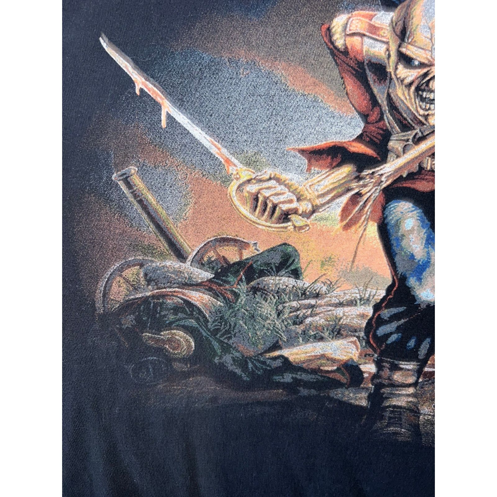 Tultex 2010s Iron Maiden Metal Band Concert Tour Black Shirt Tee M Size US M / EU 48-50 / 2 - 4 Thumbnail