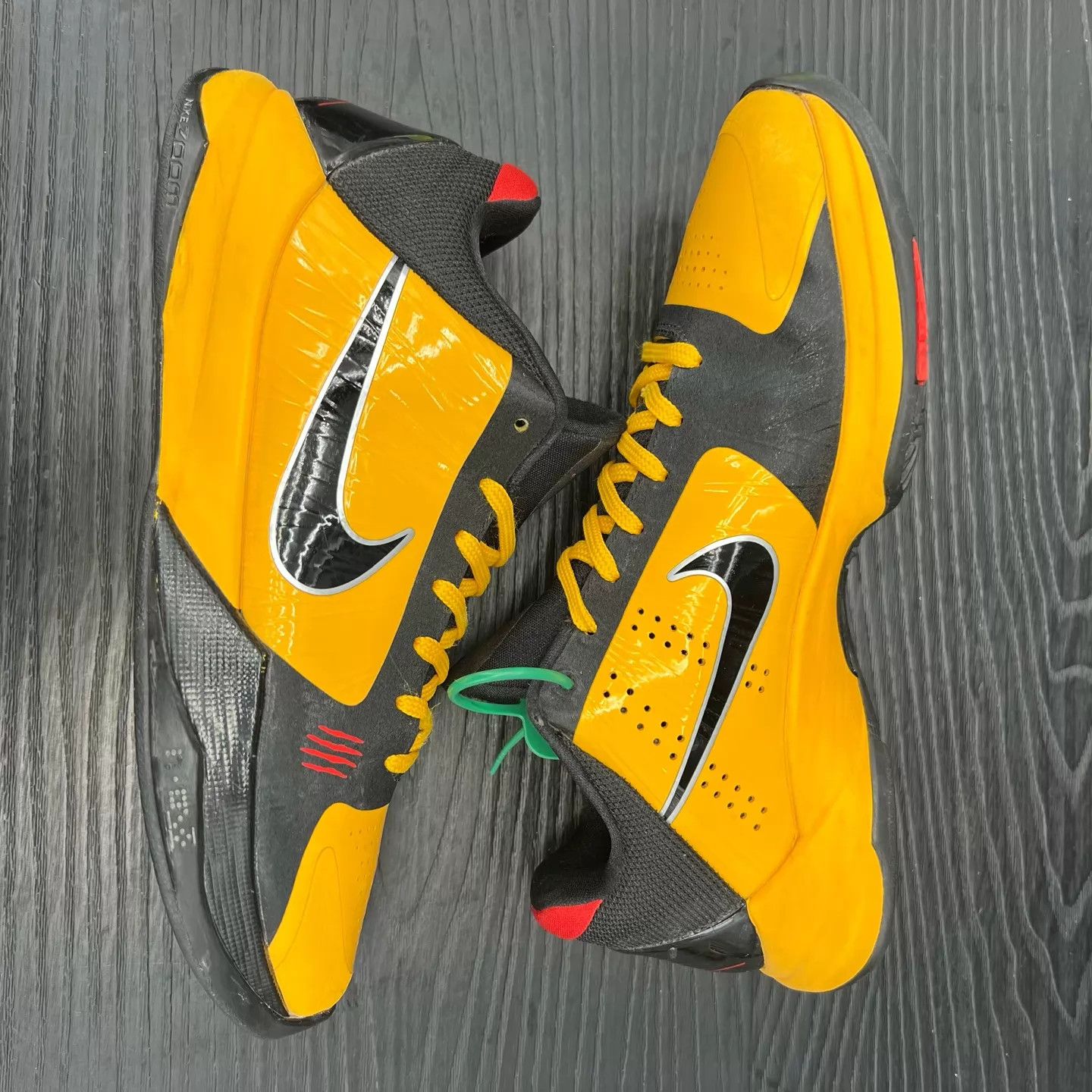 Nike ZK5 Bruce Lee Black/Yellow 41 Mint Size US 8 / EU 41 - 3 Thumbnail