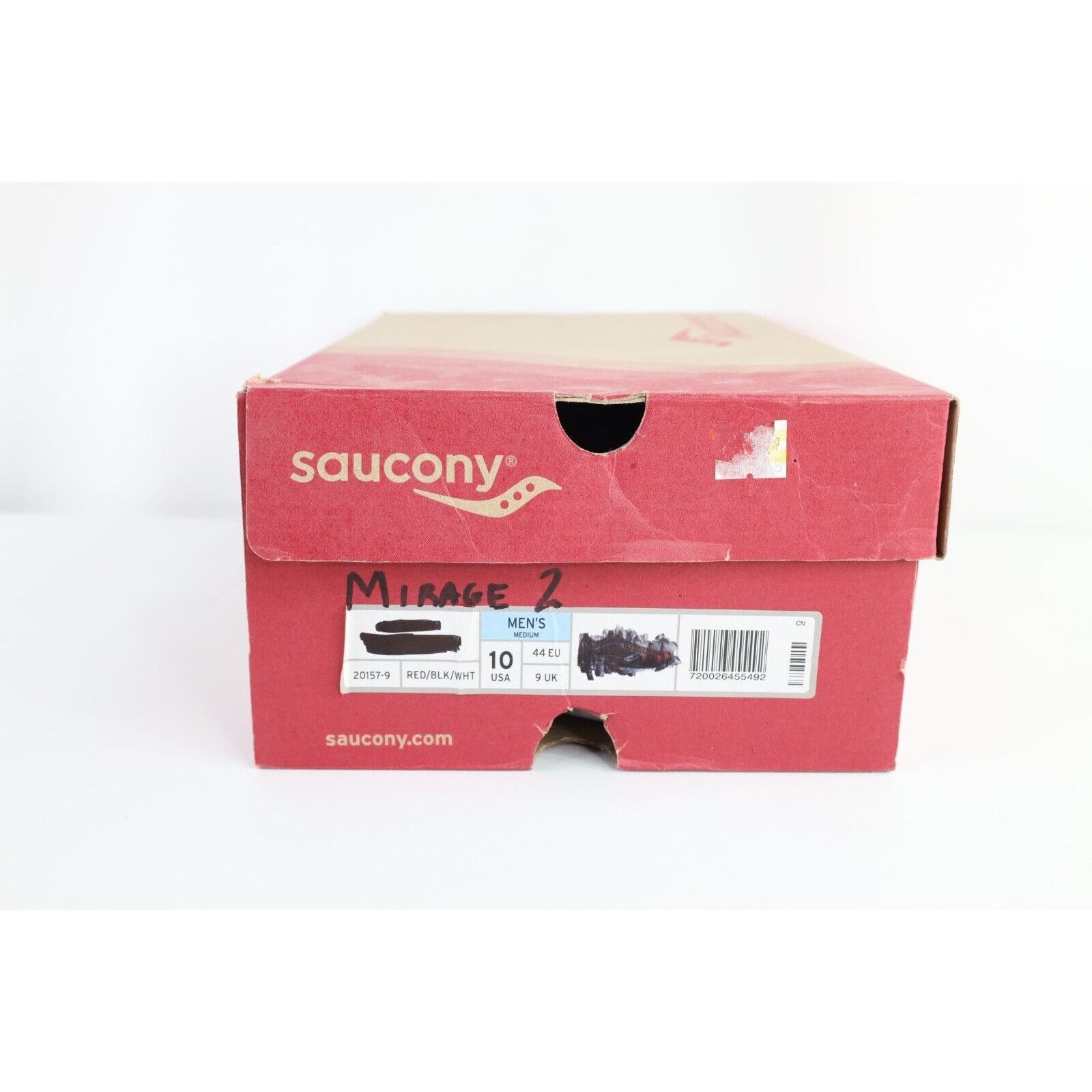 Saucony × Vintage NOS Vintage Saucony Mirage II Jogging Running Shoes Red Size US 10 / EU 43 - 9 Thumbnail