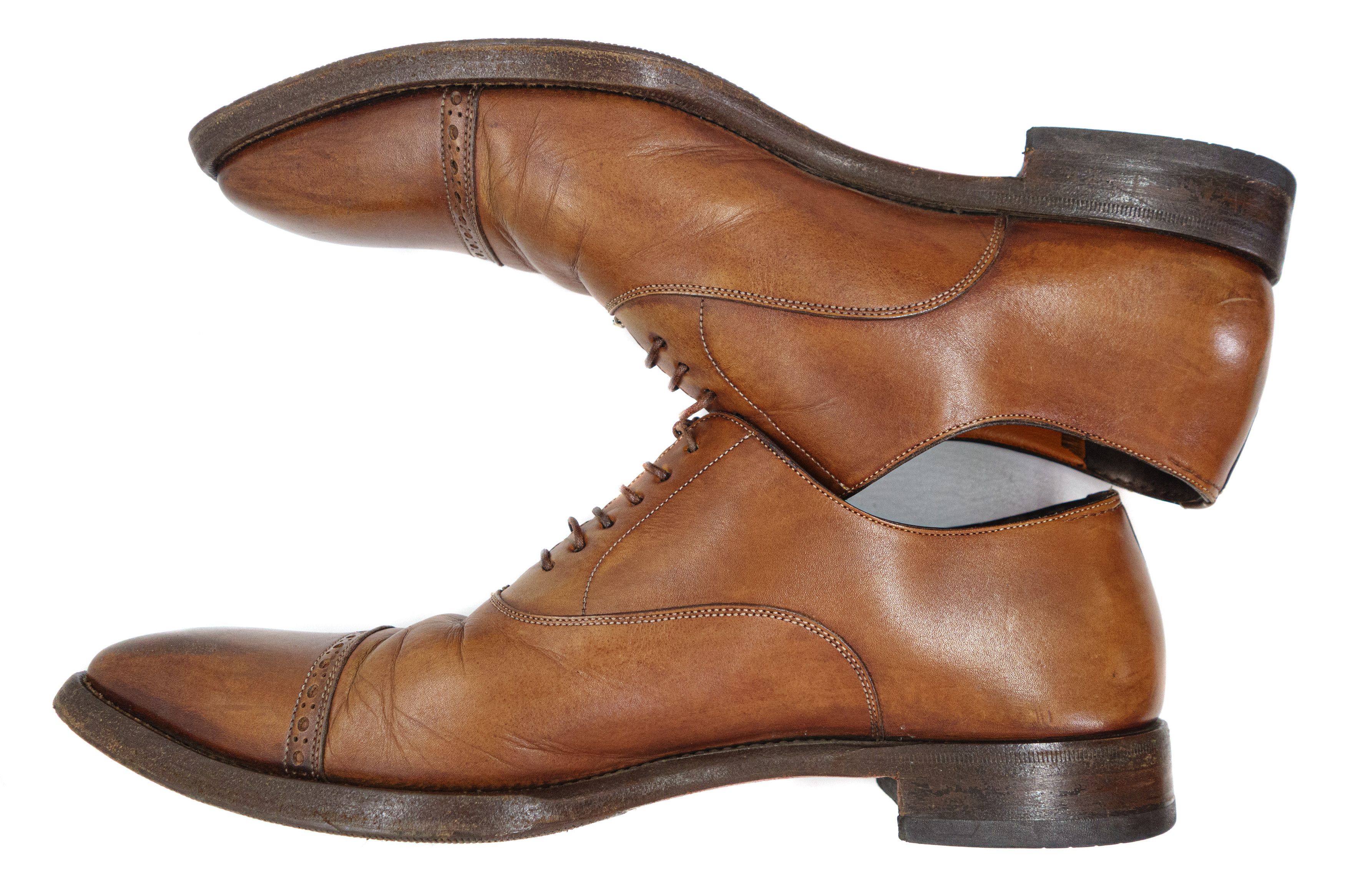 Santoni Leather Dress Derby Size US 10 / EU 43 - 4 Thumbnail