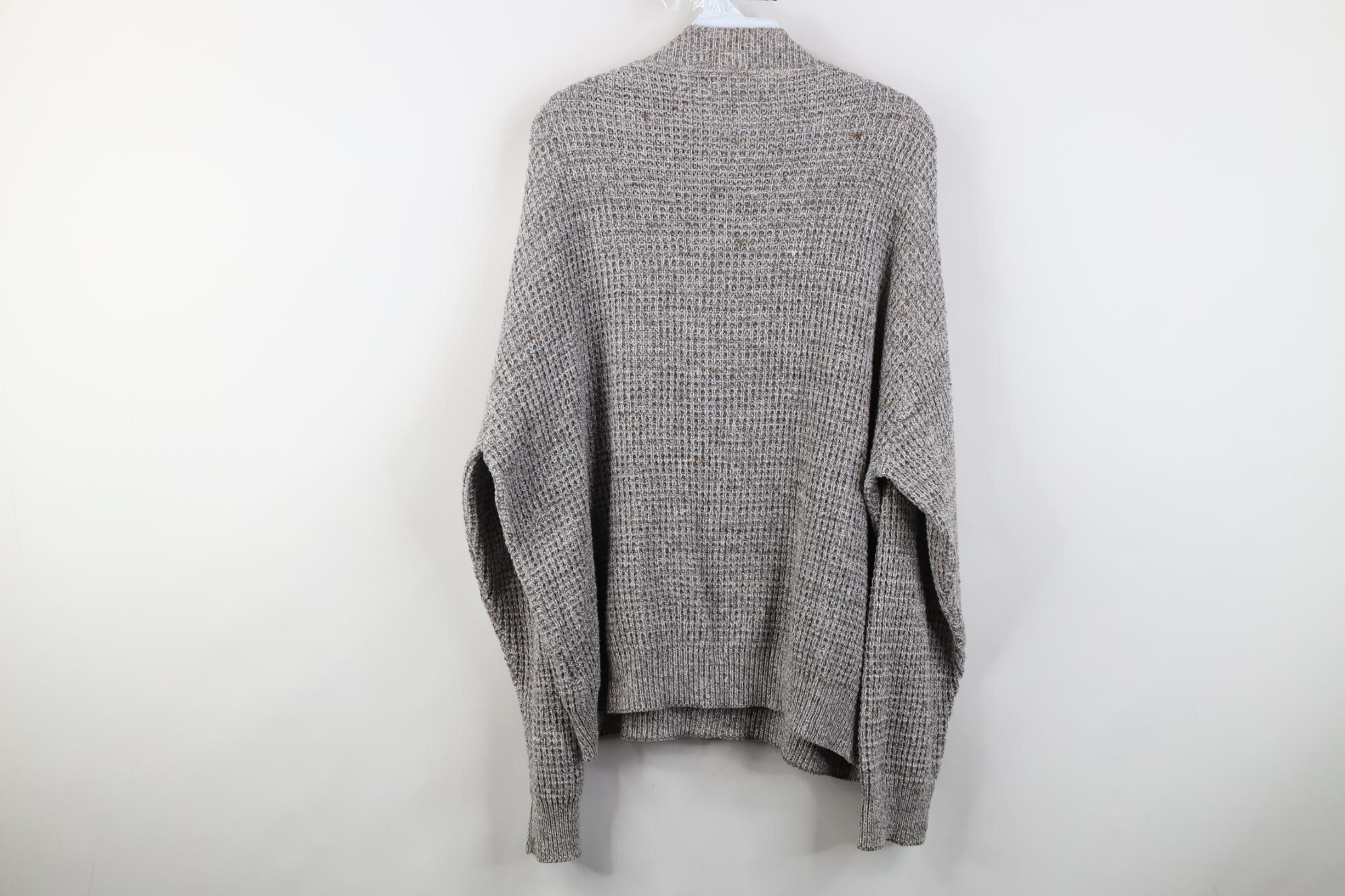 Vintage Vintage 90s Streetwear Thermal Commando Henley Sweater USA Size US L / EU 52-54 / 3 - 8 Thumbnail