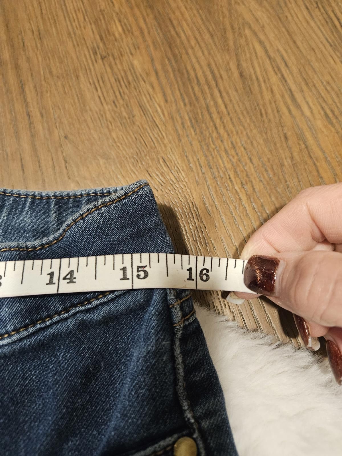 Designer d.jeans Stylish Women's Dark Wash Stretchy Skinny Jeans Size 28" / US 6 / IT 42 - 5 Thumbnail
