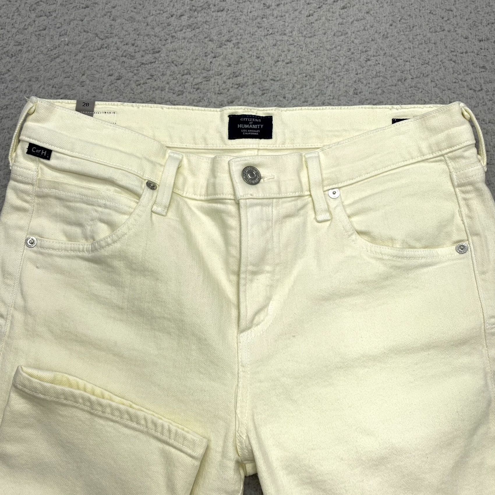 Citizens Of Humanity VINTAGE Citizens of Humanity Jeans Womens 28 Elsa Mid Rise Slim Crop Denim 30x26 Size 28" / US 6 / IT 42 - 3 Thumbnail