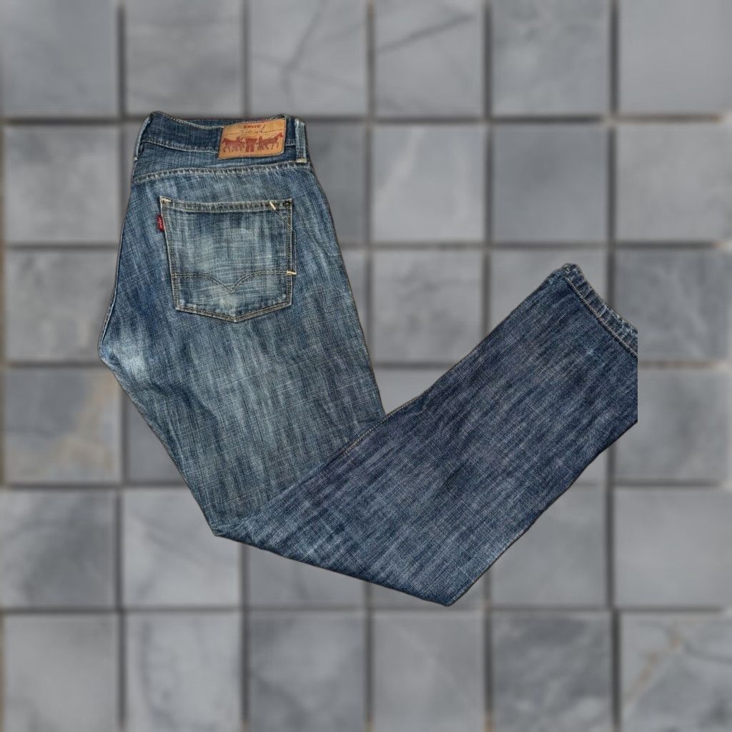 Levi's VINTAGE Levi’s Red Collection Jeans 34x32 Men Denim Red Straight 90s Y2K Size US 34 / EU 50 - 1 Thumbnail