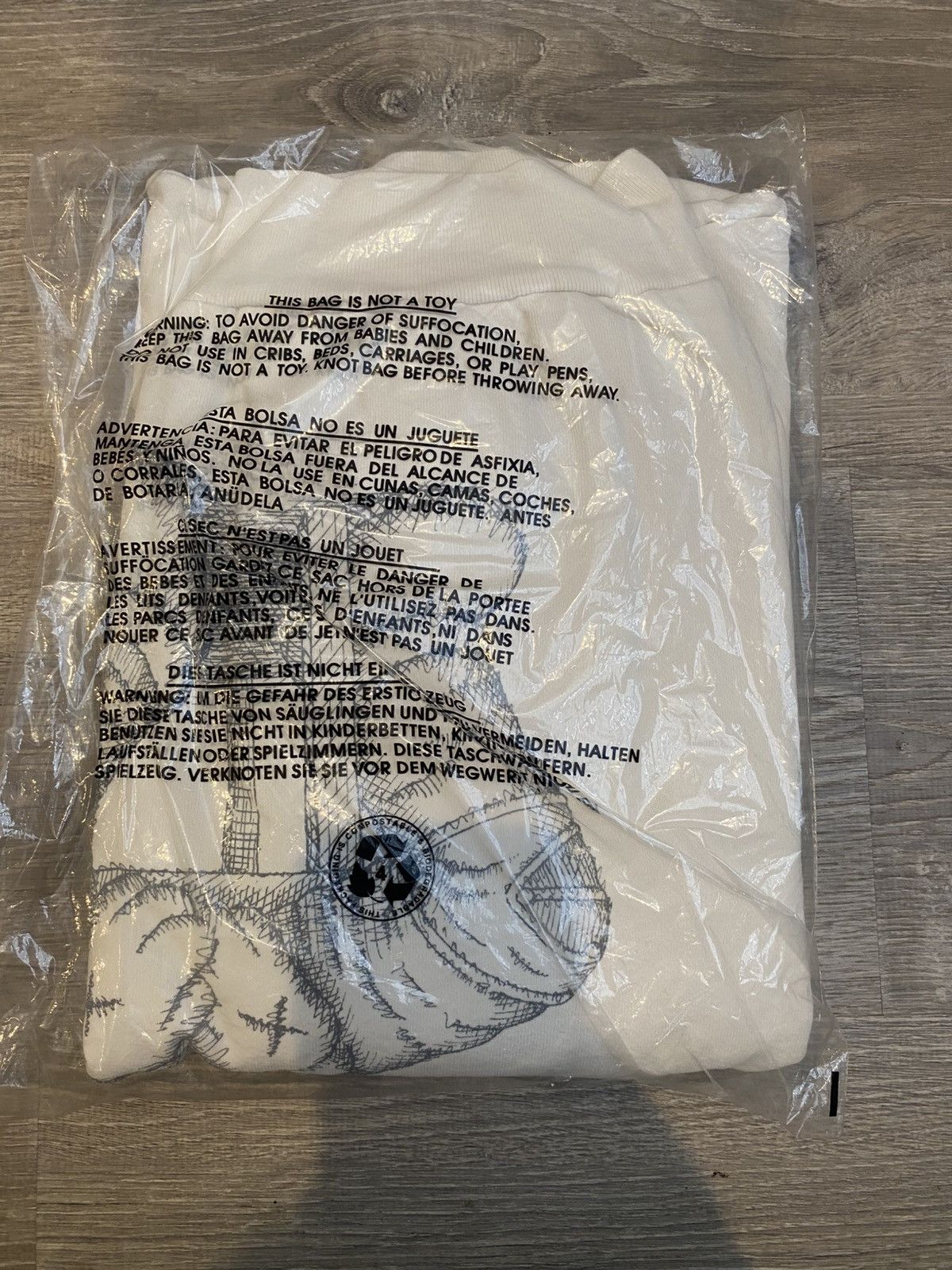 Kaws × Kid Cudi Kaws x Kid Cudi sweater (White) Size US XL / EU 56 / 4 - 2 Thumbnail