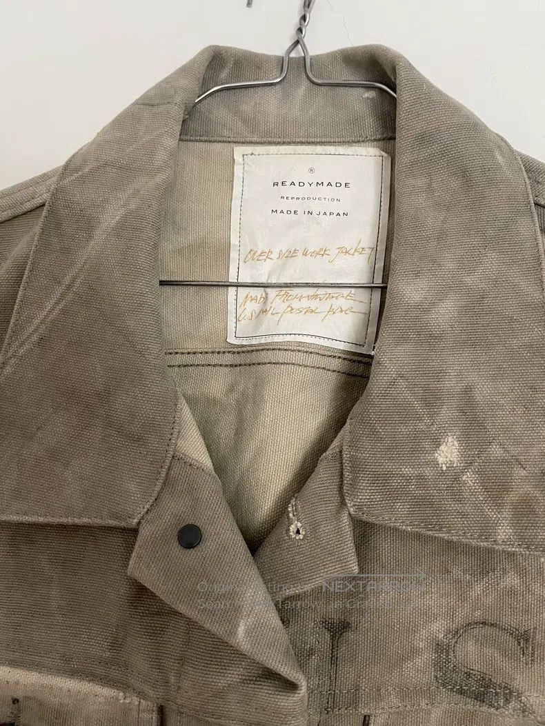 READYMADE Ready Made Cement Grey Military Cloth Jacket Size US M / EU 48-50 / 2 - 6 Thumbnail